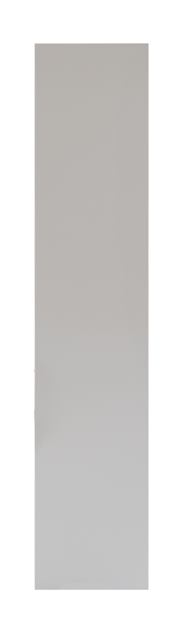 Revestimiento de pared decorativo efecto liso de PVC Artens alveolar blanco brillo de 120x25cm - 2