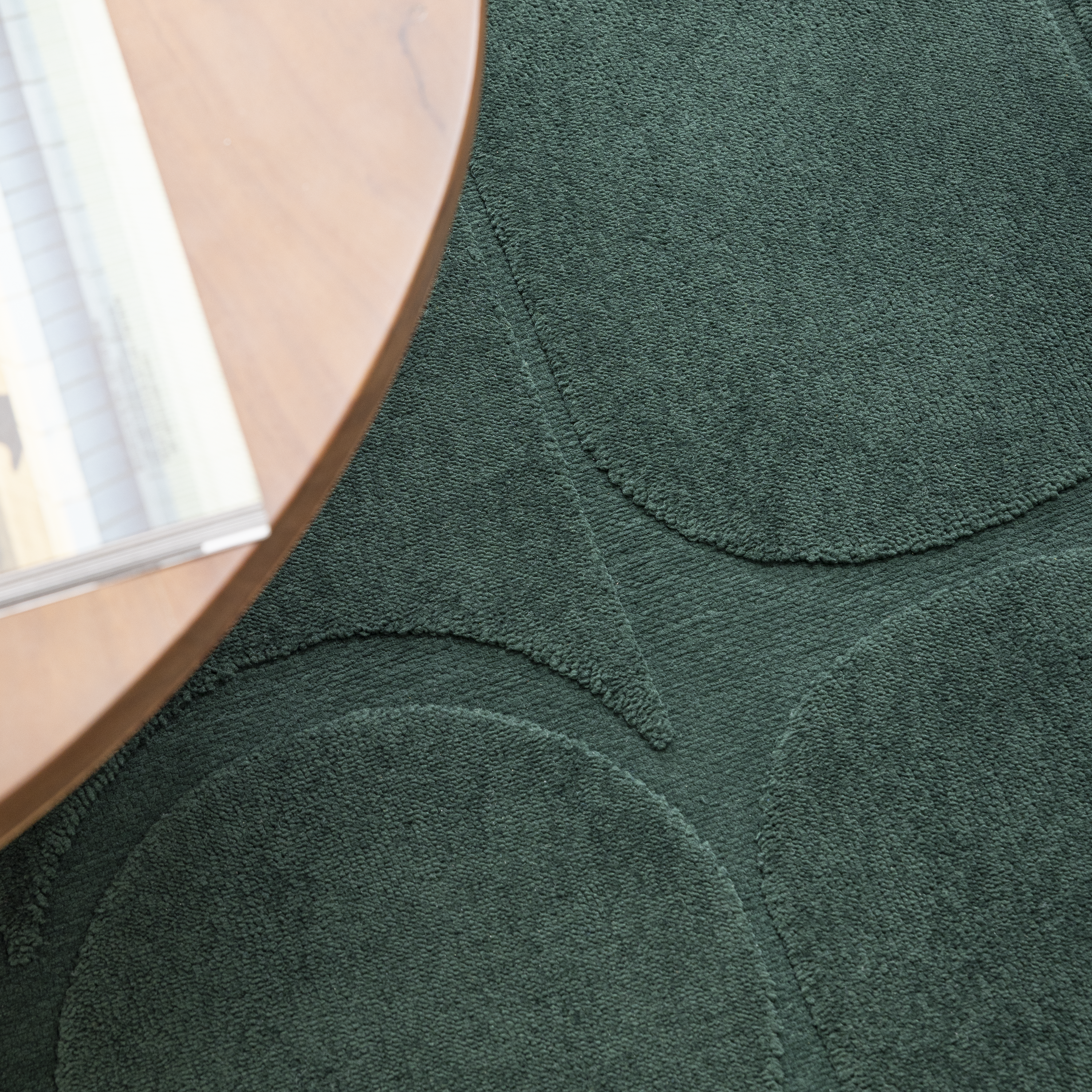 Tapete de interior Ophrys 160x230cm verde Inspire - 7