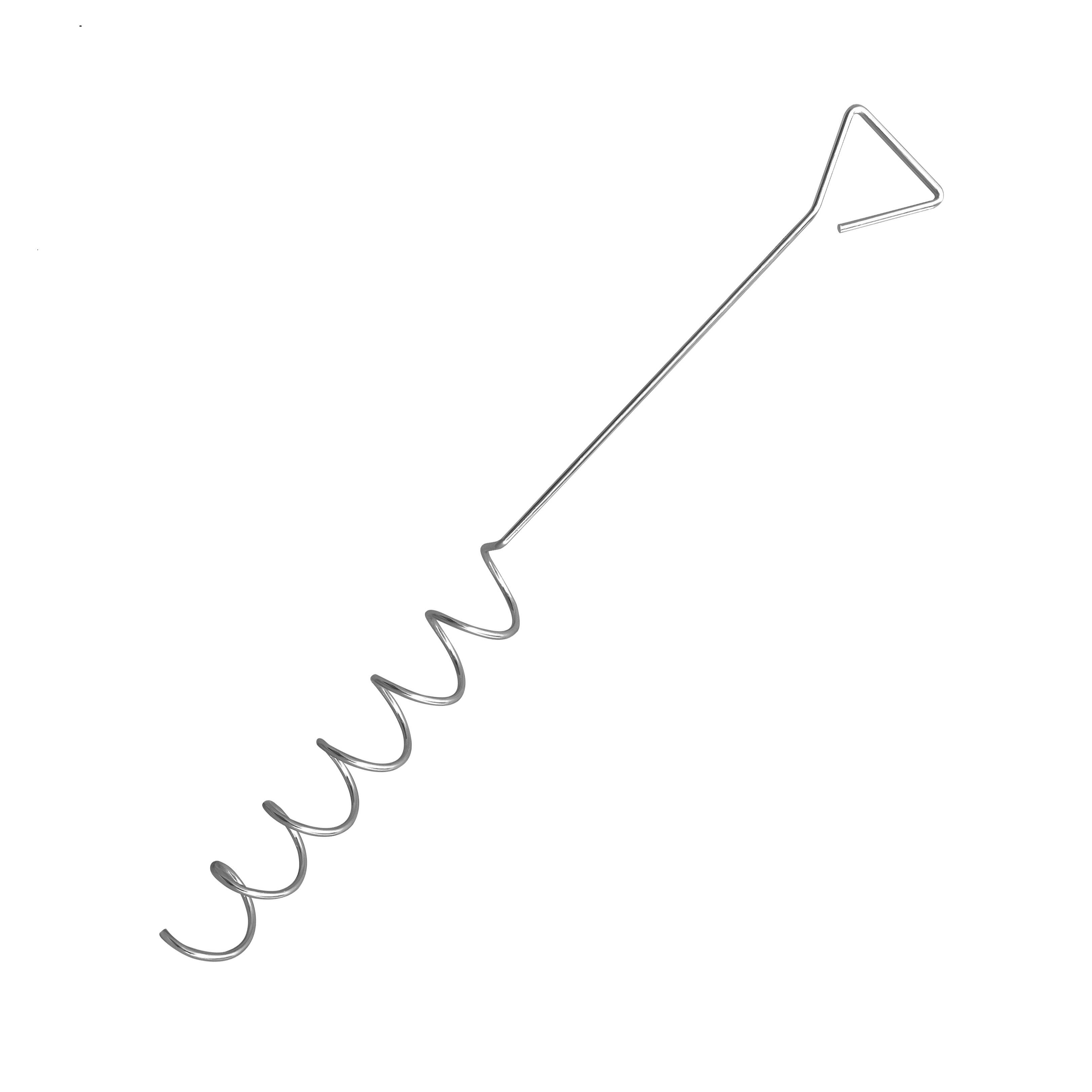 Aireador de compost bikain de acero galvanizado 97 cm