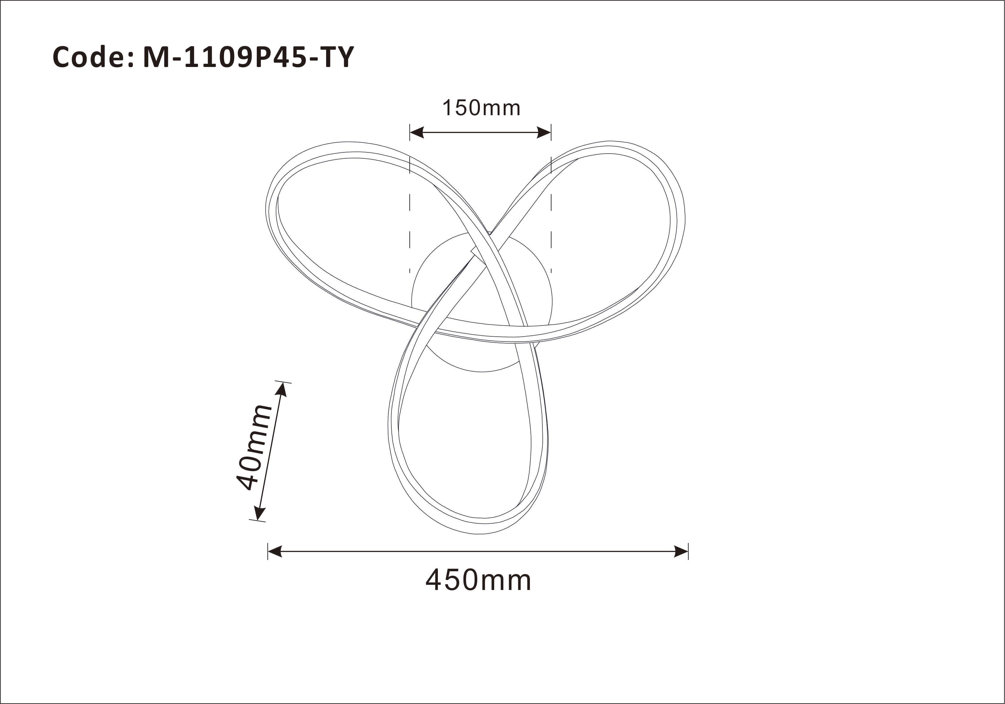 Plafoniera LED SMILLA Ø 45 cm bianco IP20 cct da bianco caldo a bianco freddo con regolazione di temperatura, 3500 lumen - 2