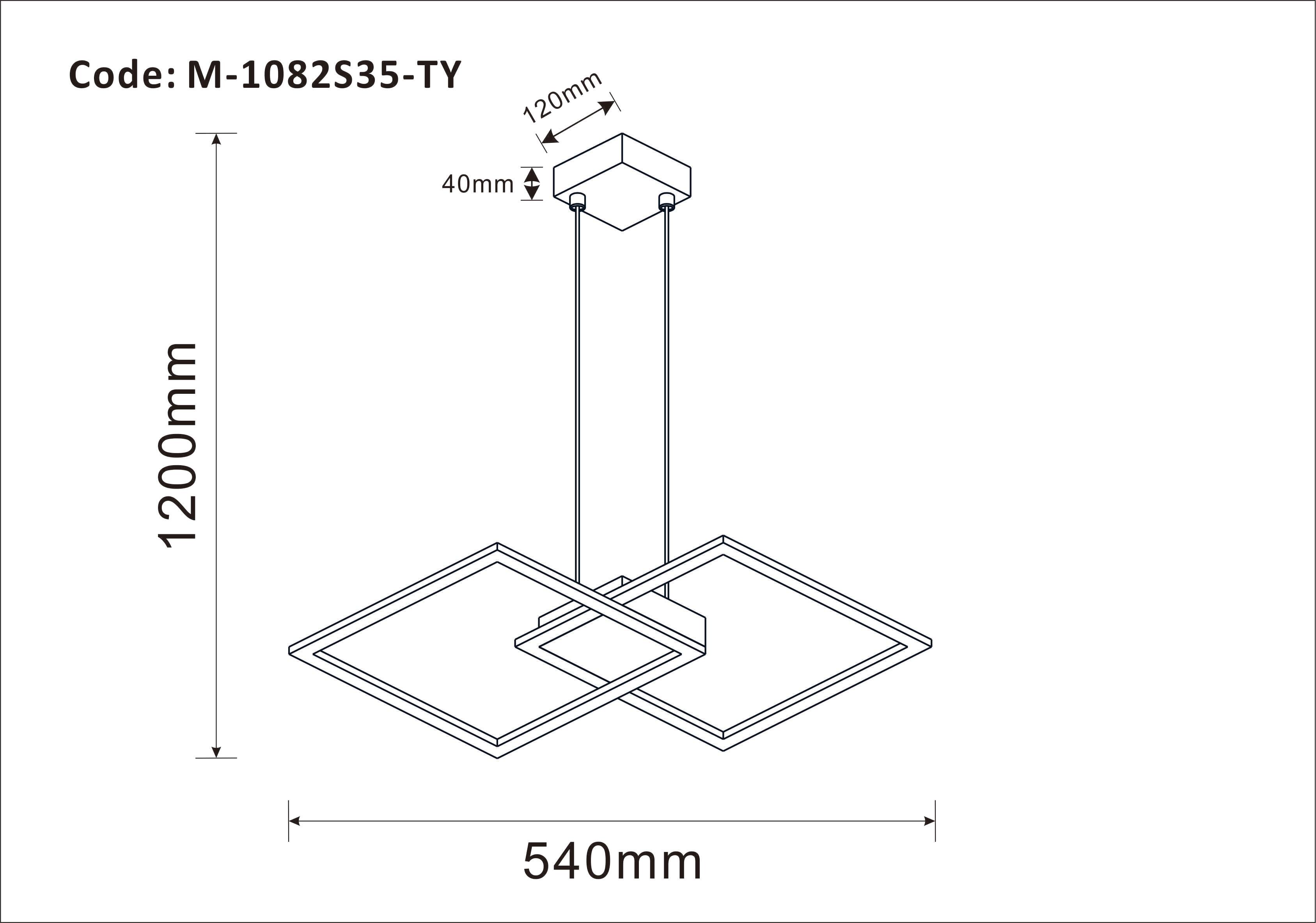 Lampadario LED design Kira grigio, luce con 3 temperature di colore 5400 lumen - 5