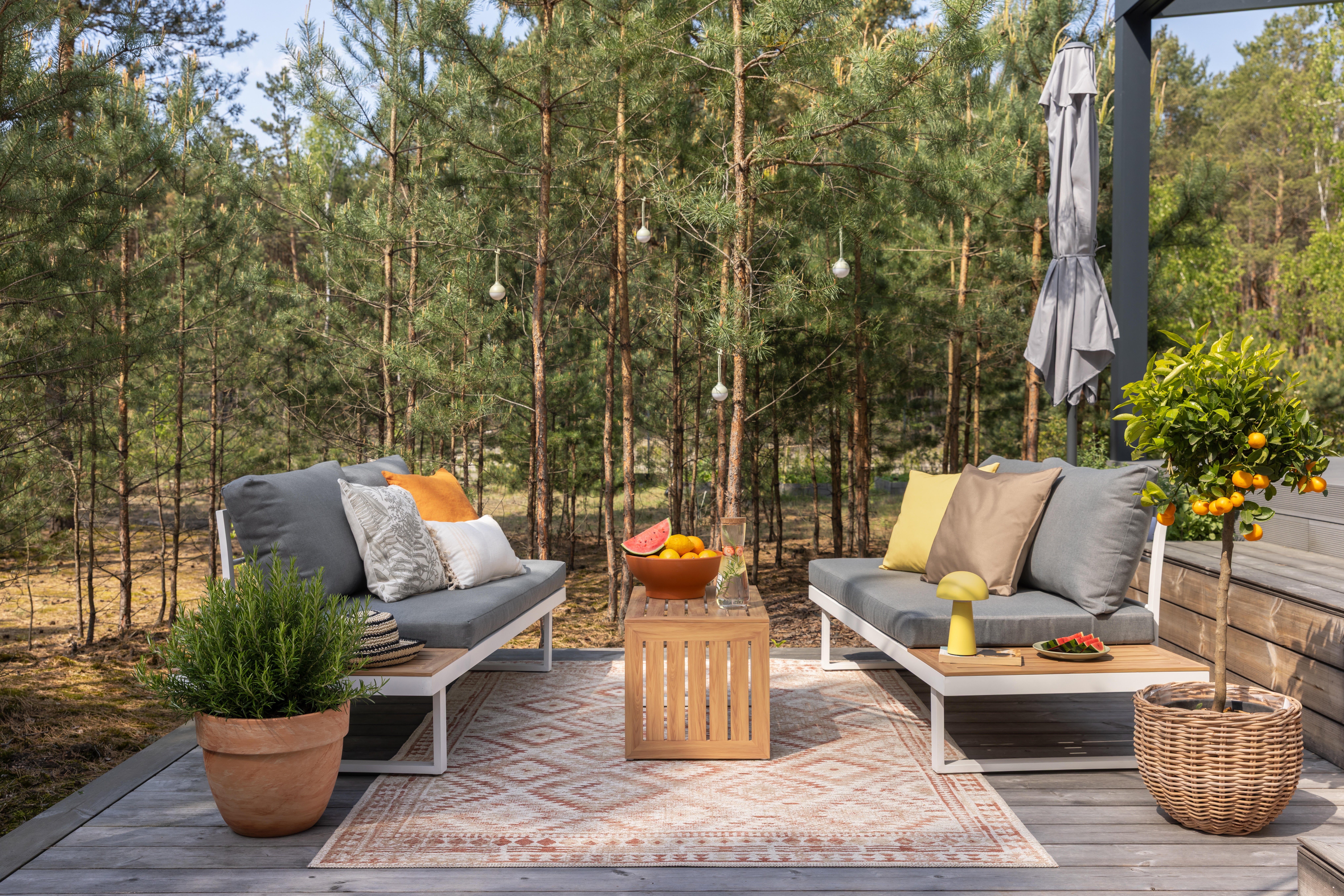 Parasol z centralną nogą SR.260 CM V4_7829 cm - 5