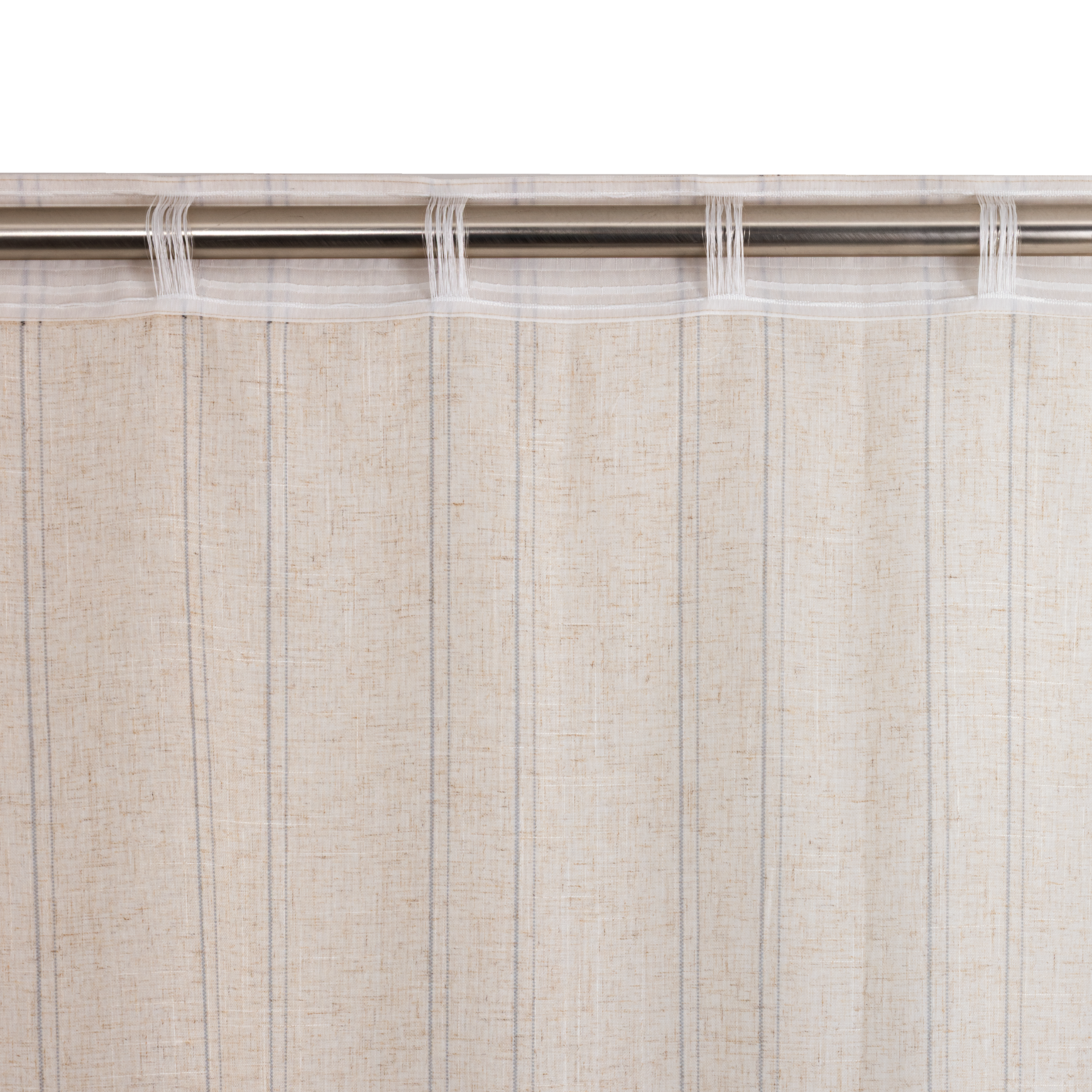 Voilage semi-transparent, New teo, beige H.280 x l.140 cm INSPIRE - 7