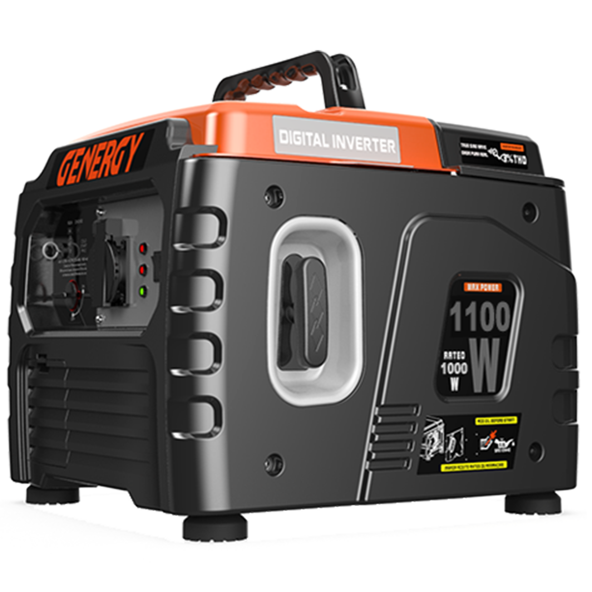 Gerador inverter a gasolina arranque manual 1000/1100 W Genergy Limited 1000i - 2