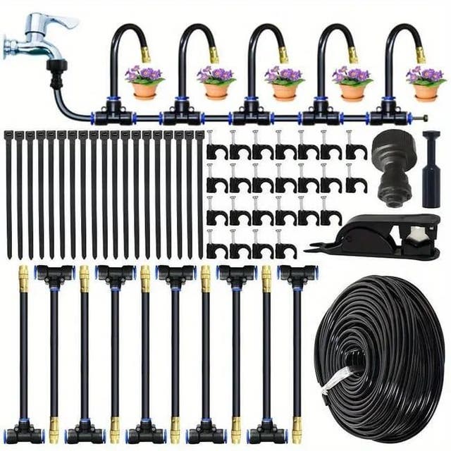 Orbit 61004D Collettore A 4 Porte Per Irrigazione A Goccia - Distributore D'Acqua Per Tubi Da 1/2" (1,27 Cm)