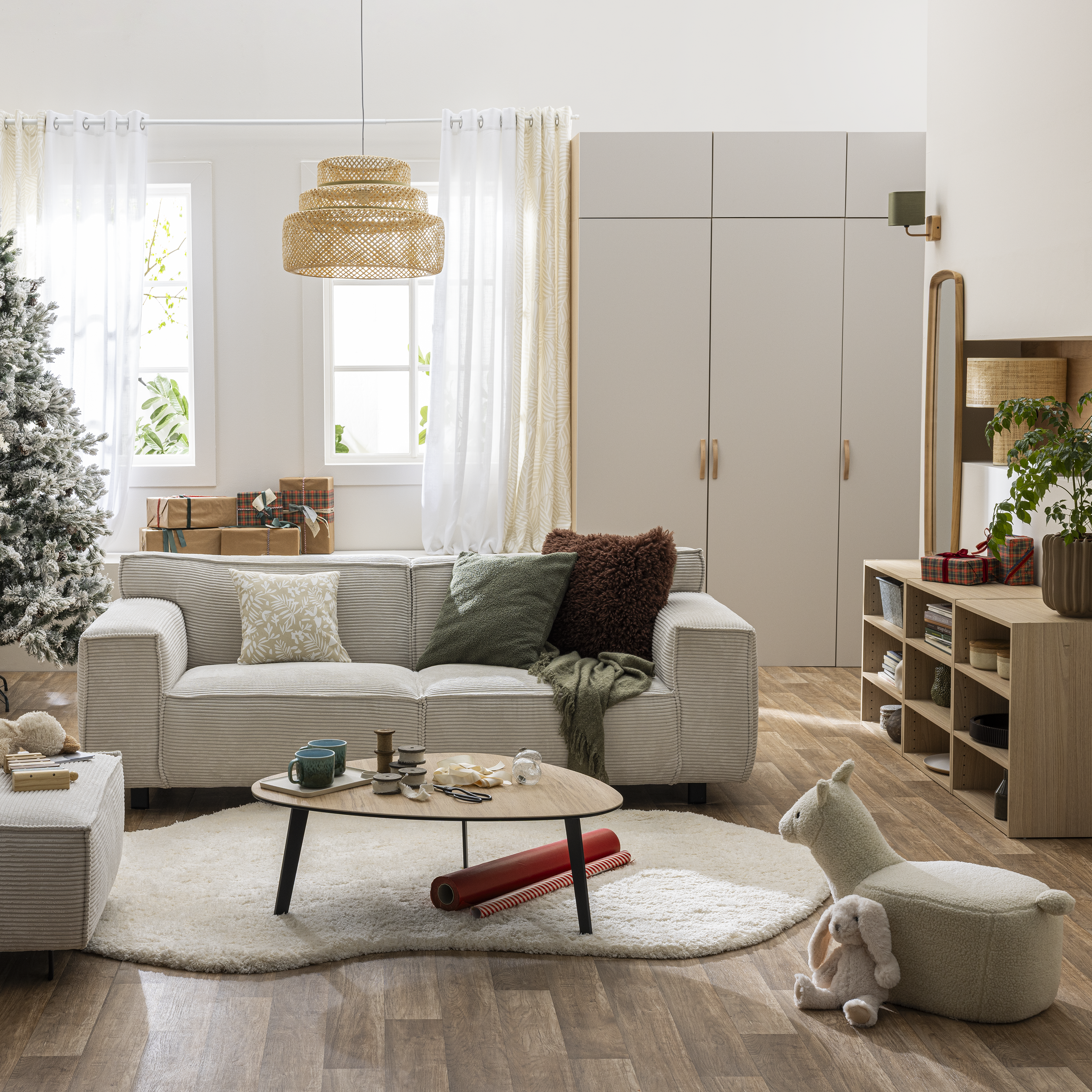 Manta Perfia 130x170cm forest Inspire - 11