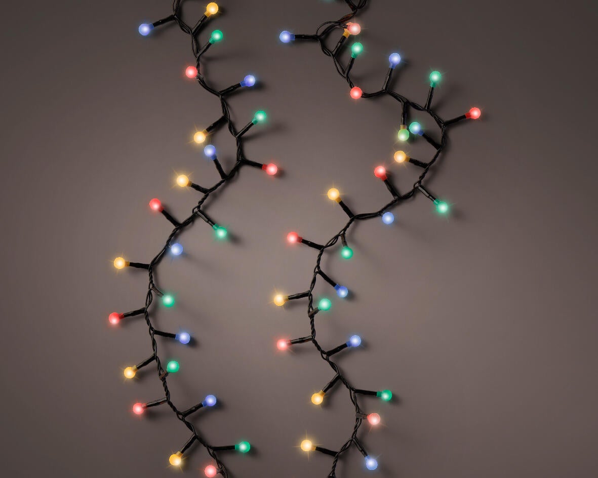 Guirlande cerise multicouleur 11M - 2