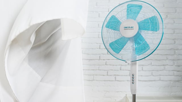 Ventilateur pied energysilence 500, CECOTEC 50 W, D40 cm