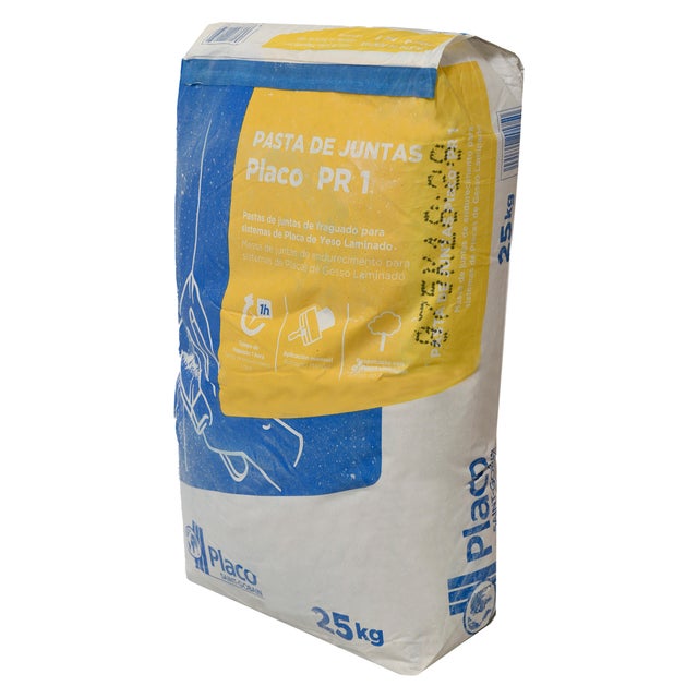 PASTA DE JUNTAS PLACO PR1 25 KG