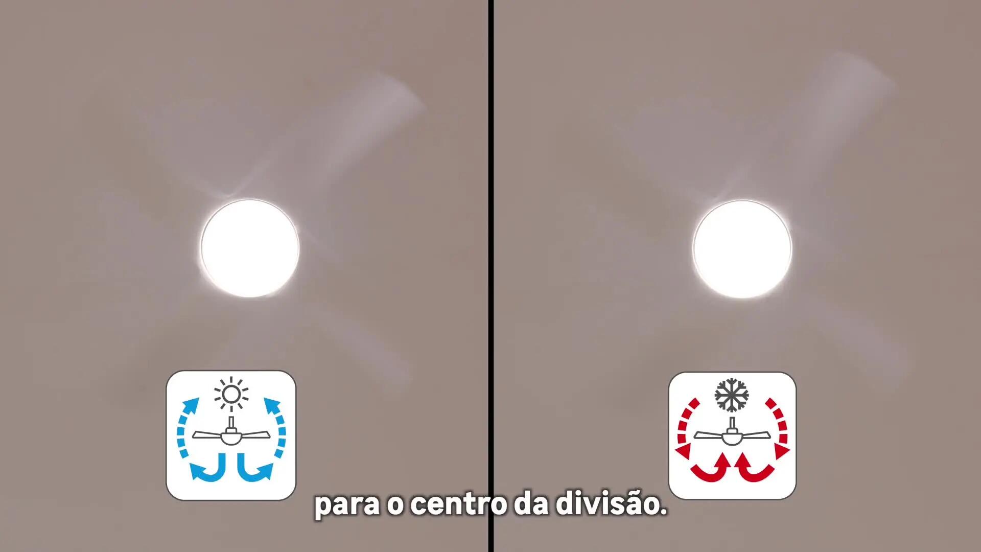 Ventoinha Huelva 107cm DC dimável/cct 3600lm branco Inspire - 3