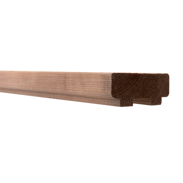 Main courante bois MOKA L.260 x l.7cm