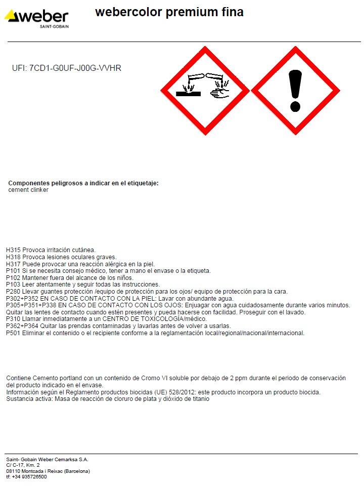 CEMENTO JUNTA FINA PREMIUM WEBER 3KG GRAFITO - 2