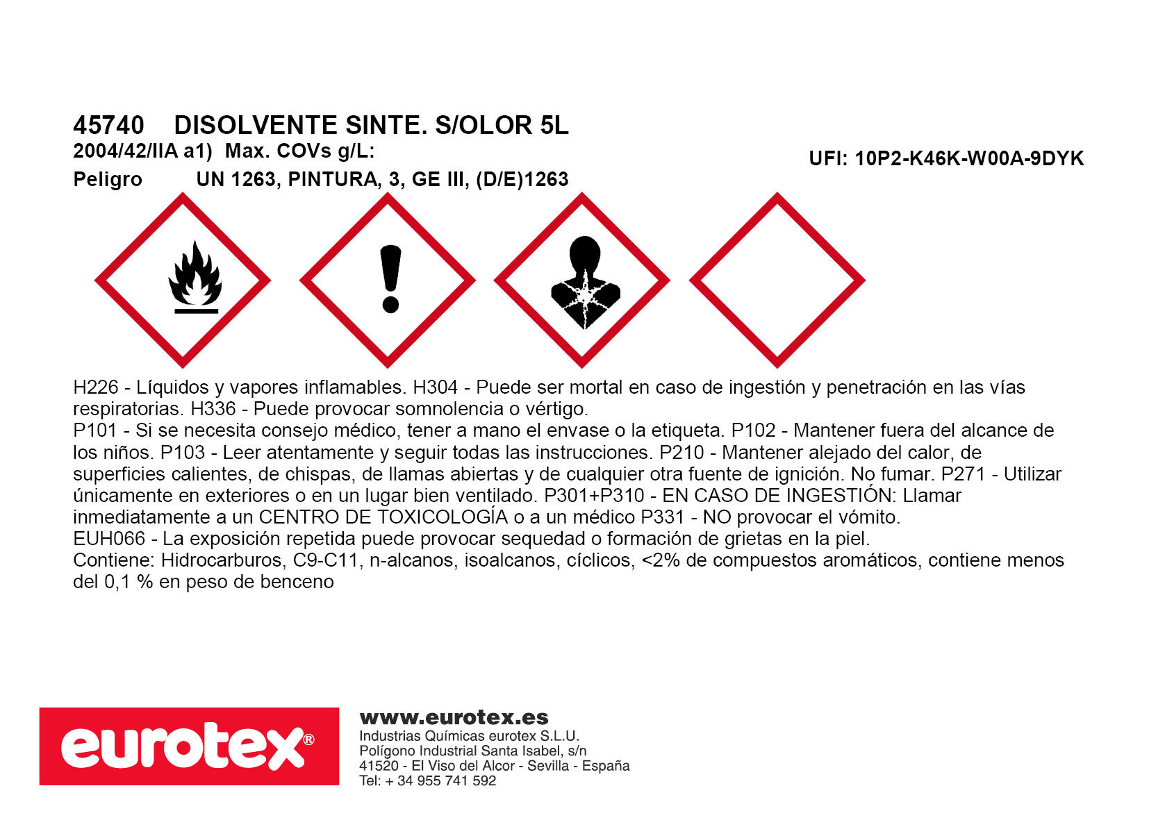DISOLVENTE SIN OLOR 5L - 2