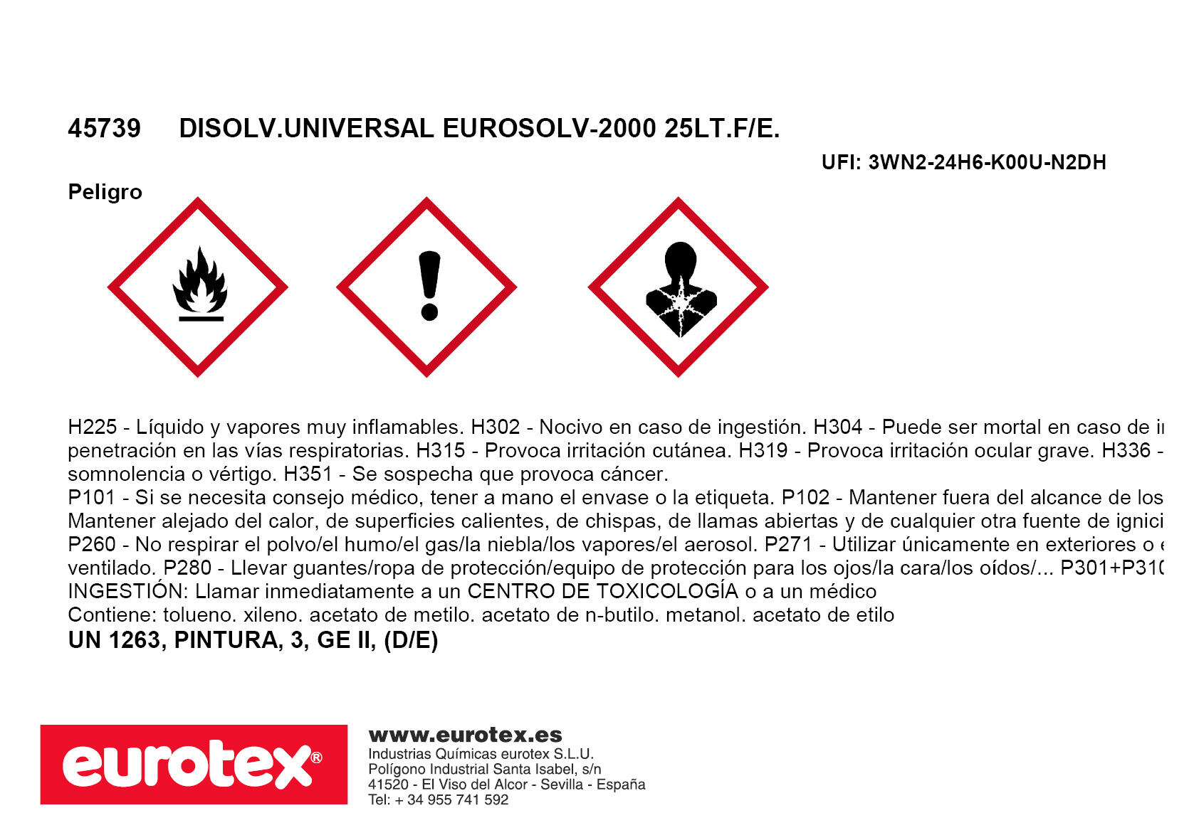 DISOLVENTE UNIVERSAL 25L - 2