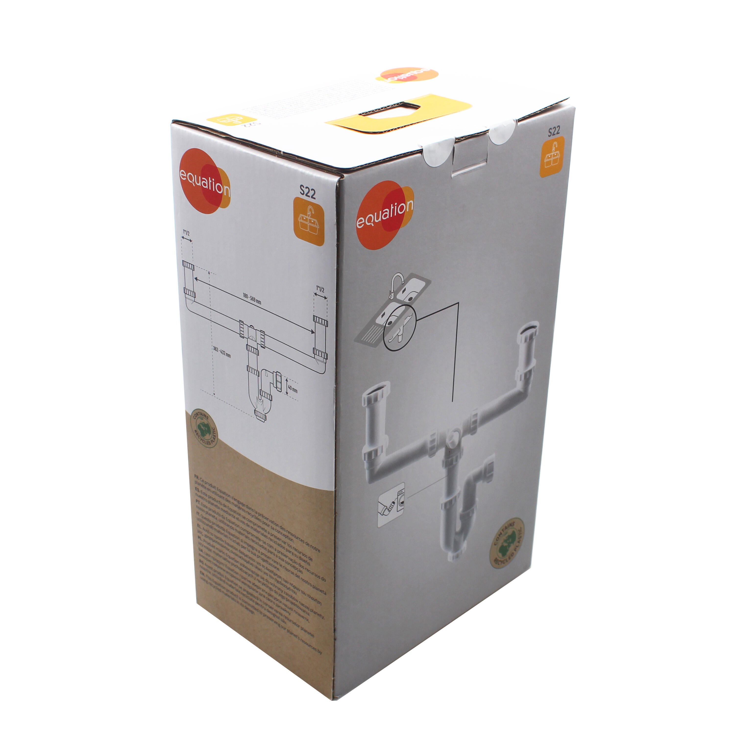 Sifao curvo EQUATION 2 valv 1/2 extensivel d40 - 5