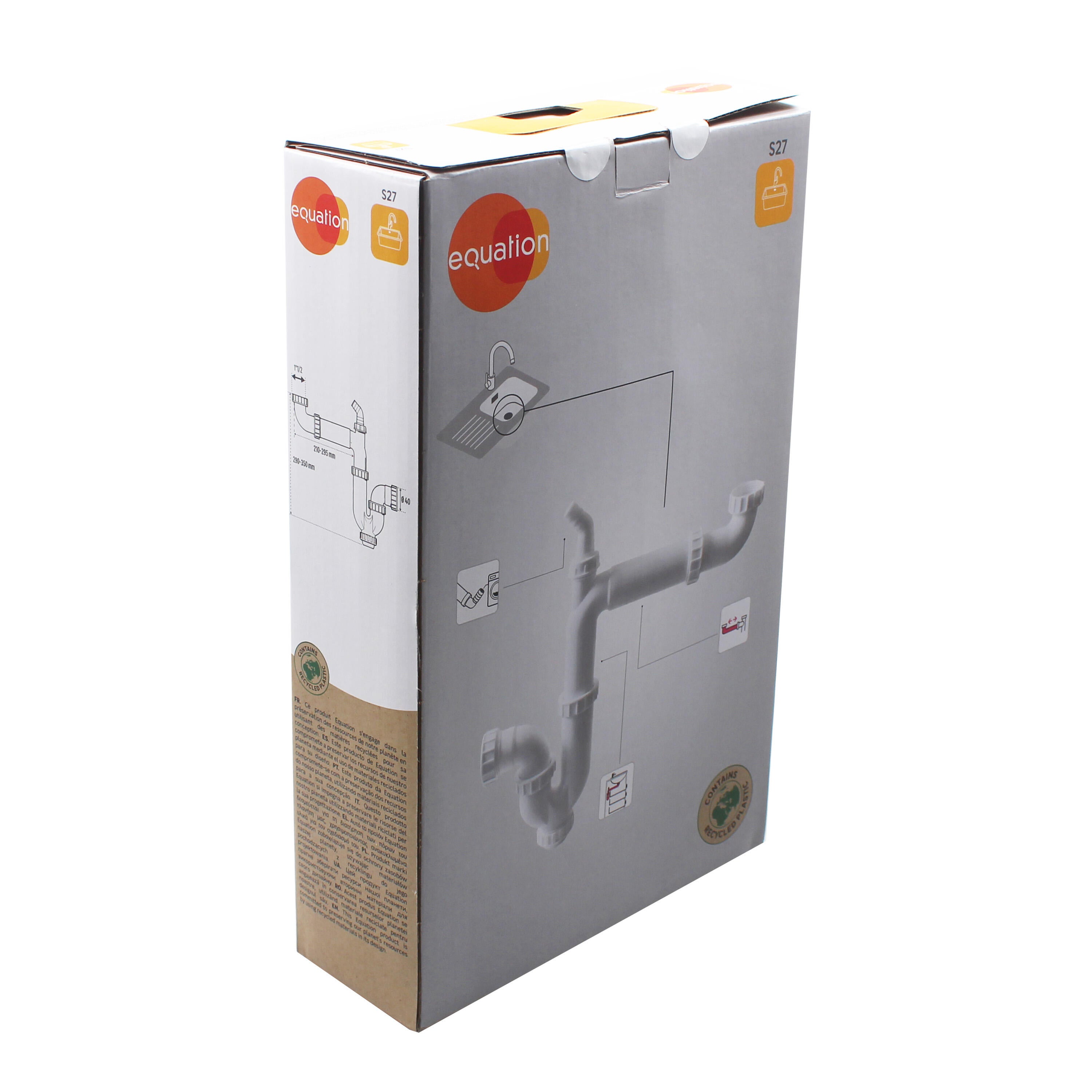 Sifao curvo EQUATION 1 valv 1/2 extensivel 40 - 5