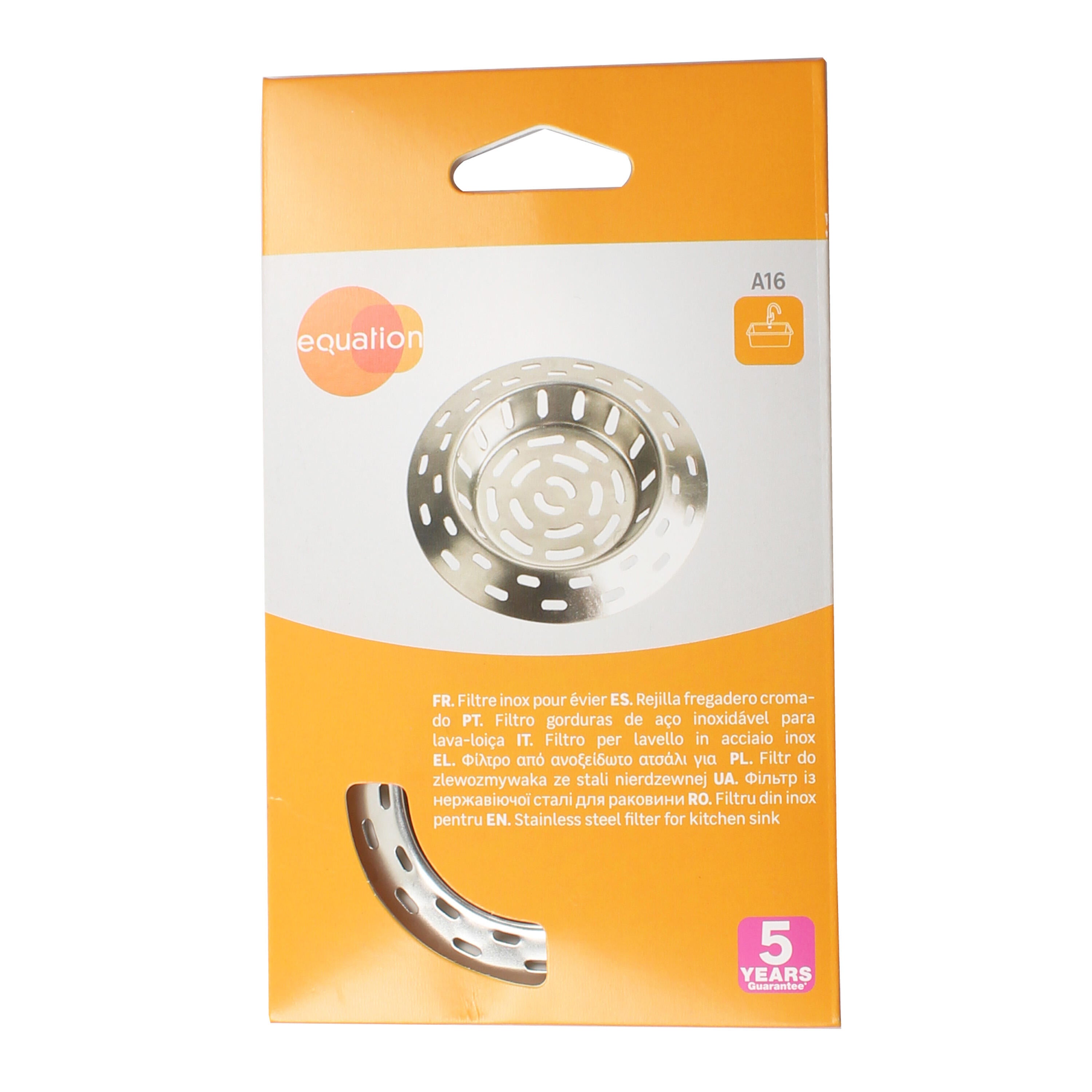 Filtro valvula EQUATION inox - 4