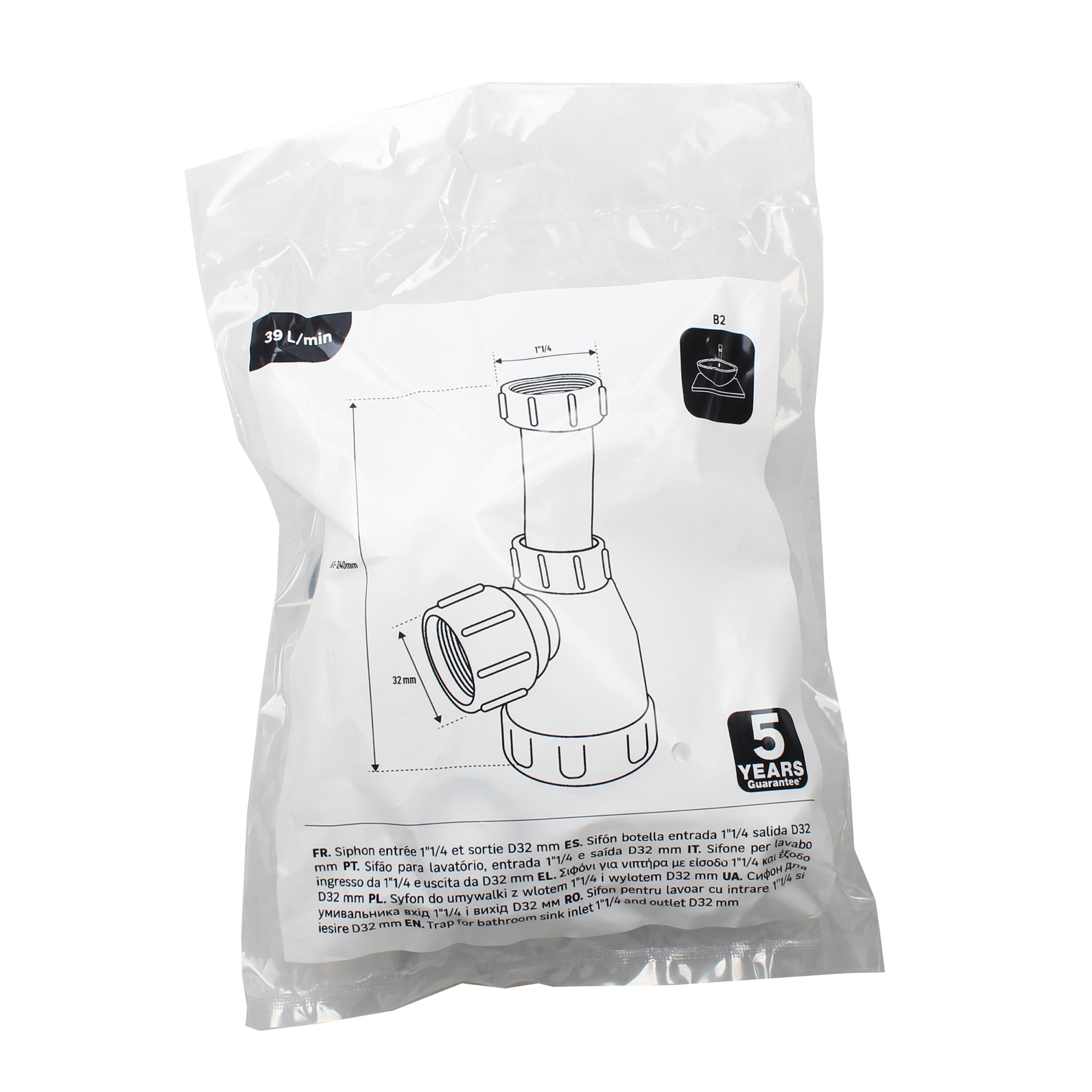 Sifao plastico garrafa d32 - 5