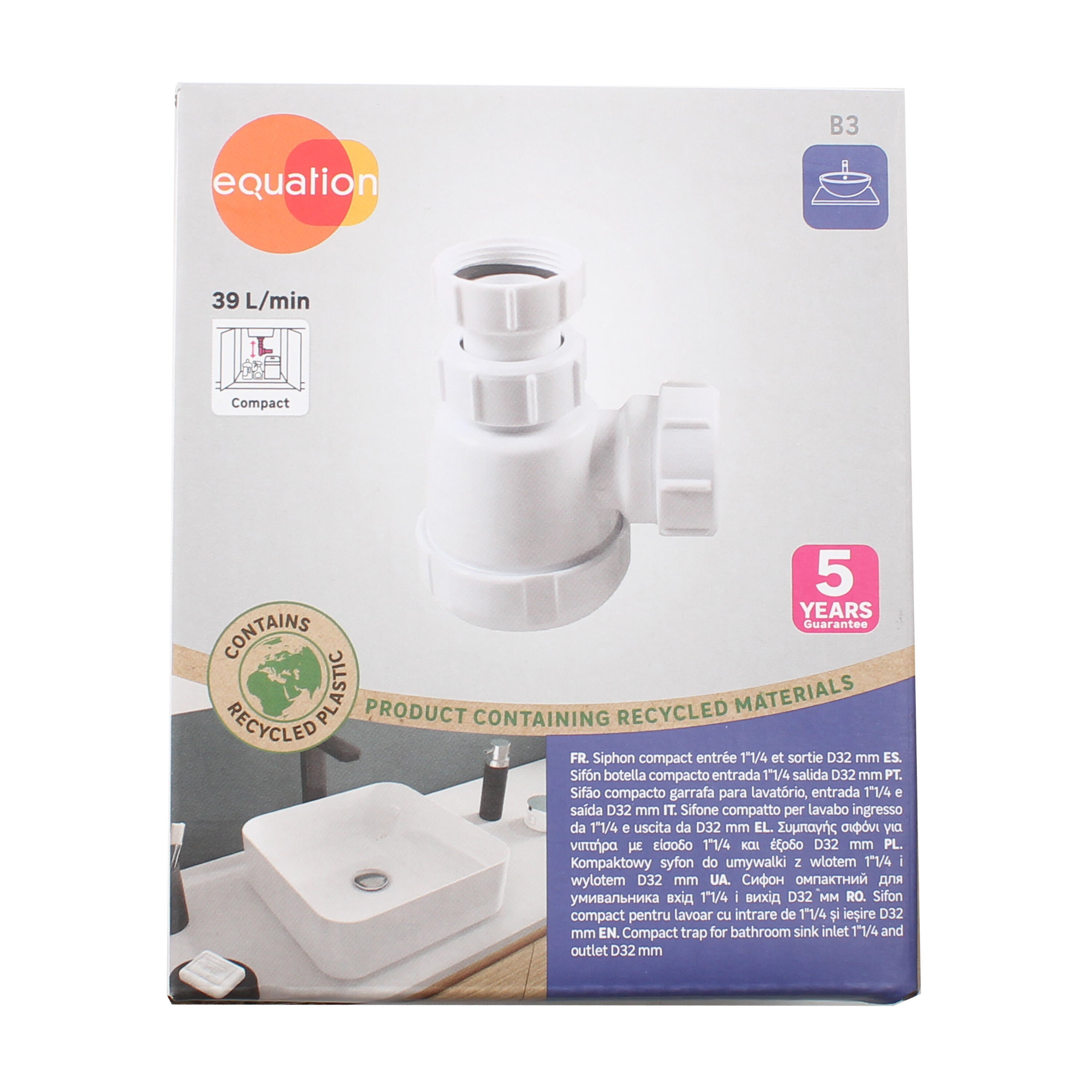 Sifao plastico EQUATION garrafa eco espaç d32 - 5