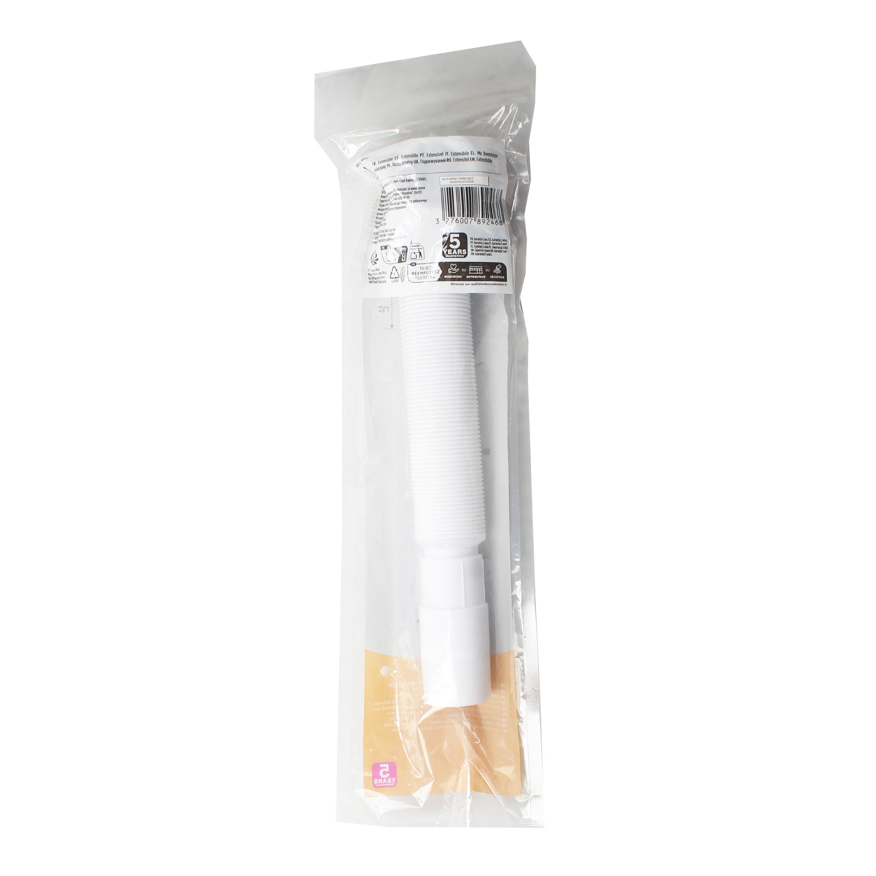 Tubo extensivel curvo EQUATION 1/2 40mm branco - 4