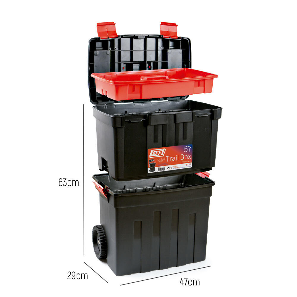 Carro Herramientas Con Ruedas TAYG - 60 Litros / 30 Kg Carga Máxima - 2