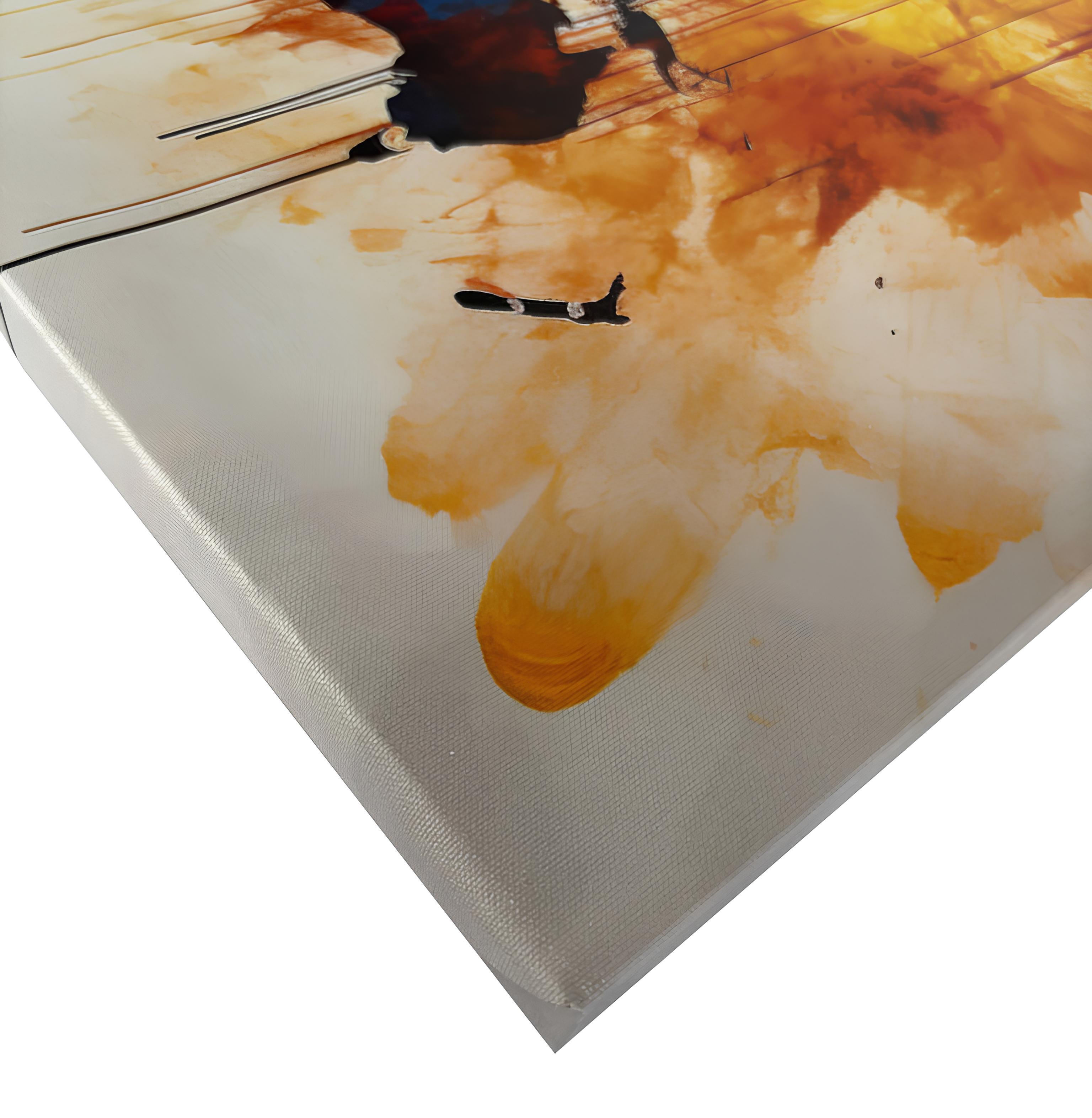 Decorazione da parete su tela QUADRO SU TELA MAPPAMONDO COLOURS 60X120, multicolore 120 x 60 cm - 2