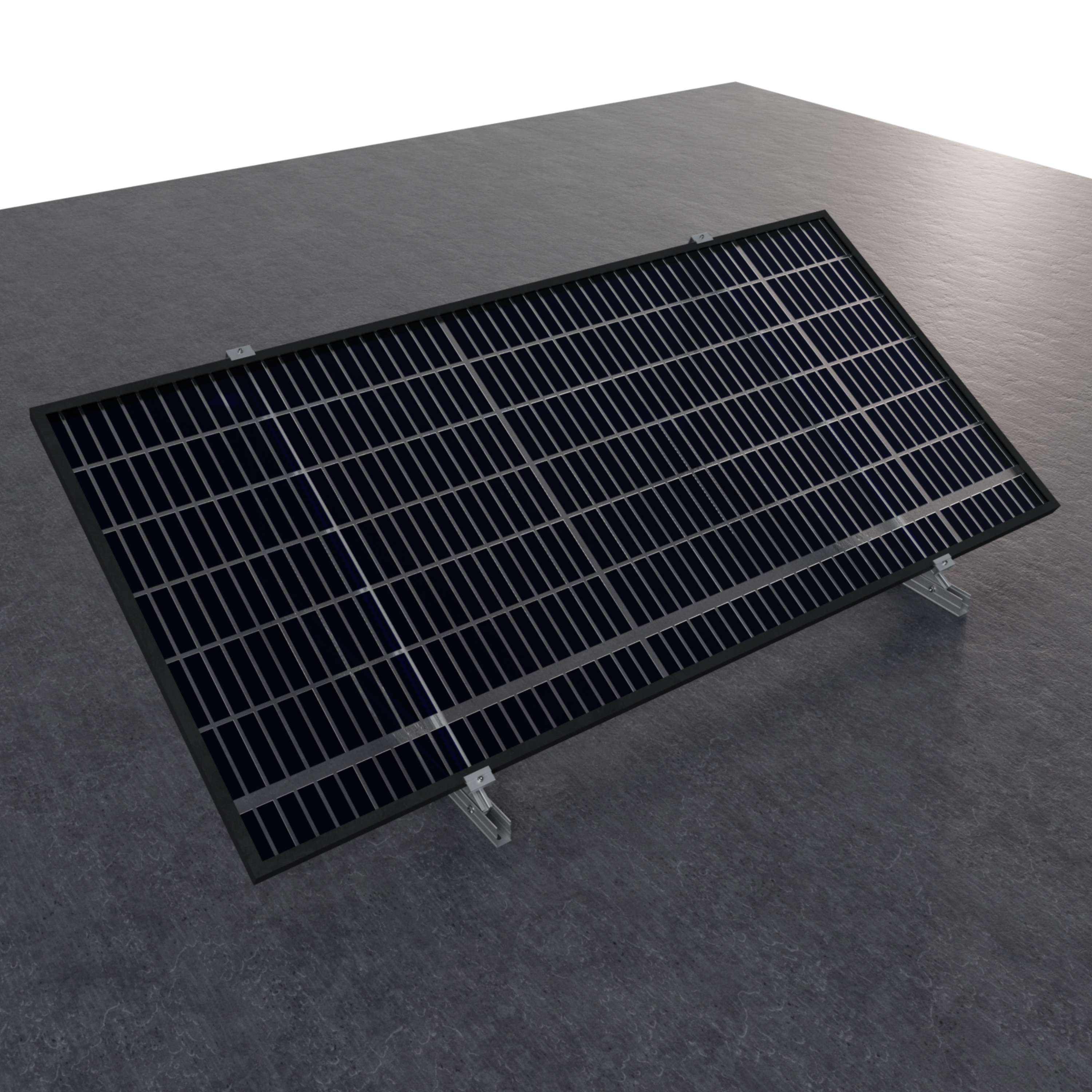 Kit 8 panneaux solaires 4000Wc, onduleur APsystems, fixations au sol /toit plat - 6