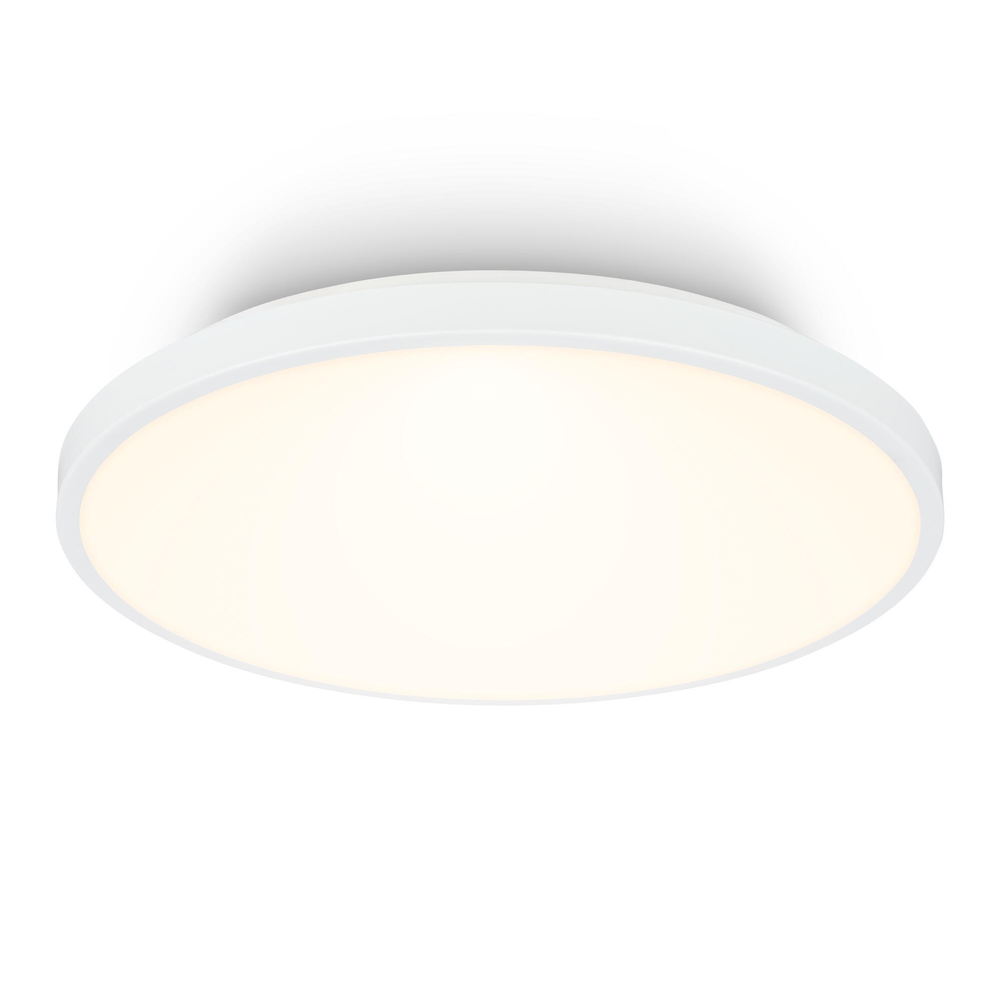 Plafón LED de interior redondo blanco BRILO 2400 lm blanco cálido Ø33 cm - 3