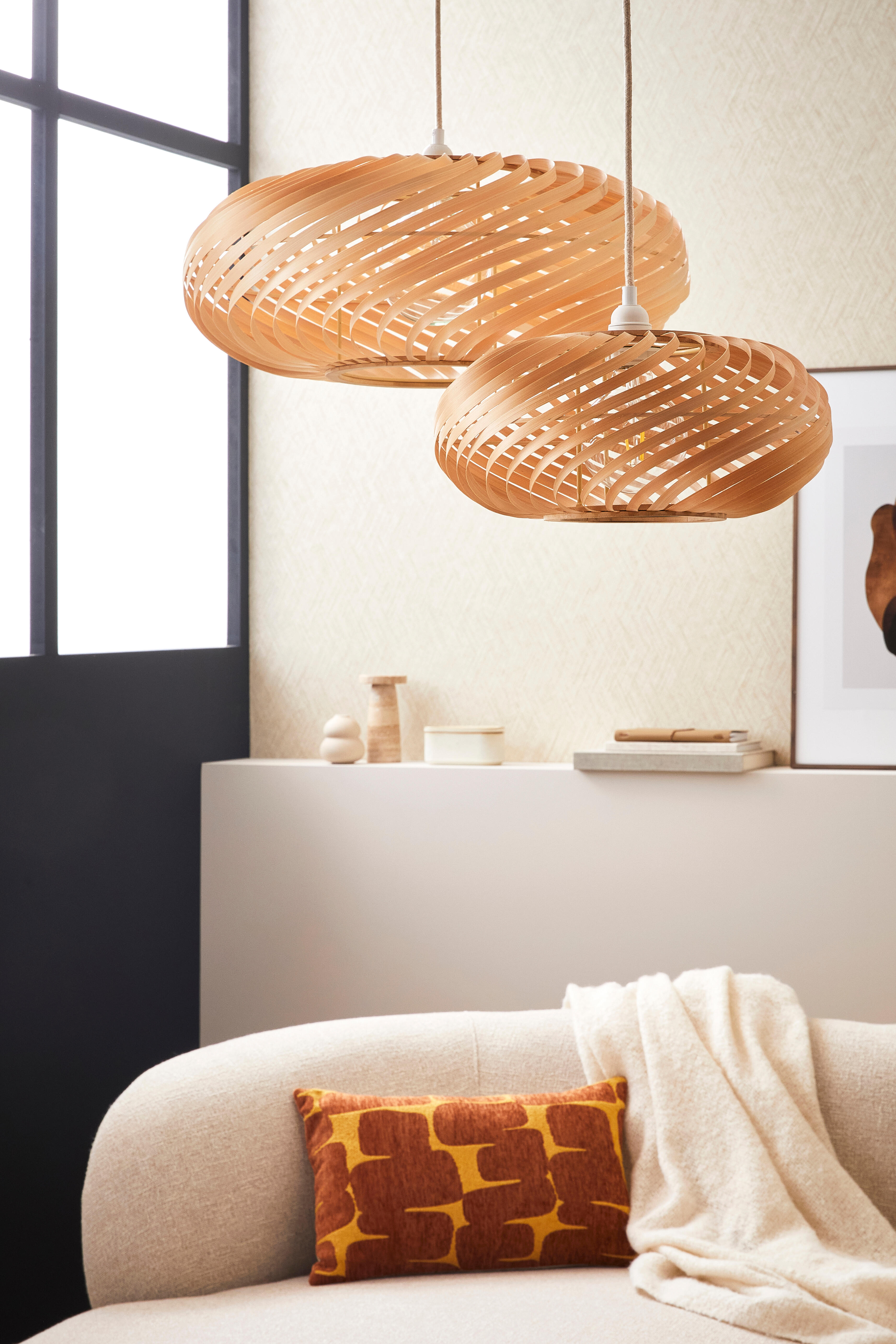 Papier peint vinyle Paille yuno beige - 2