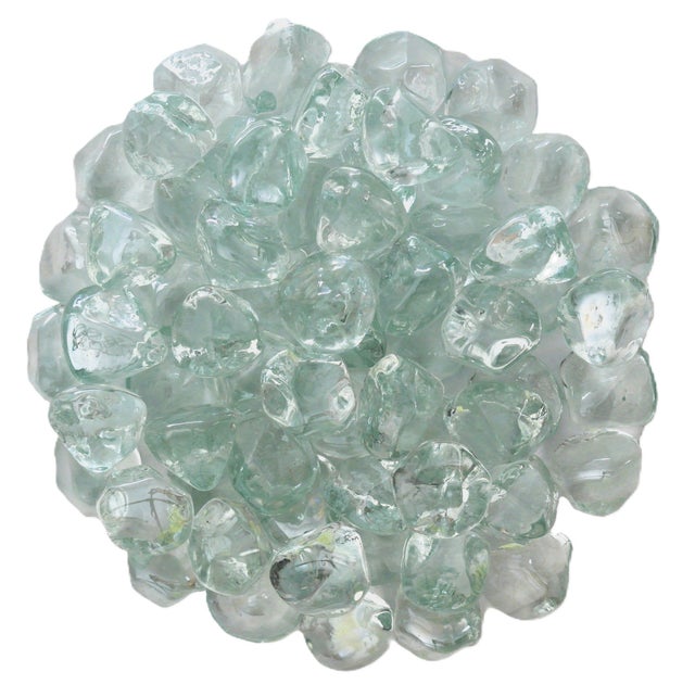 800 G Galets Verre Bleus Décoratifs – Propres, Brillants & Polyvalents Pour Vases, Bricolage, Mariage & Aquariums