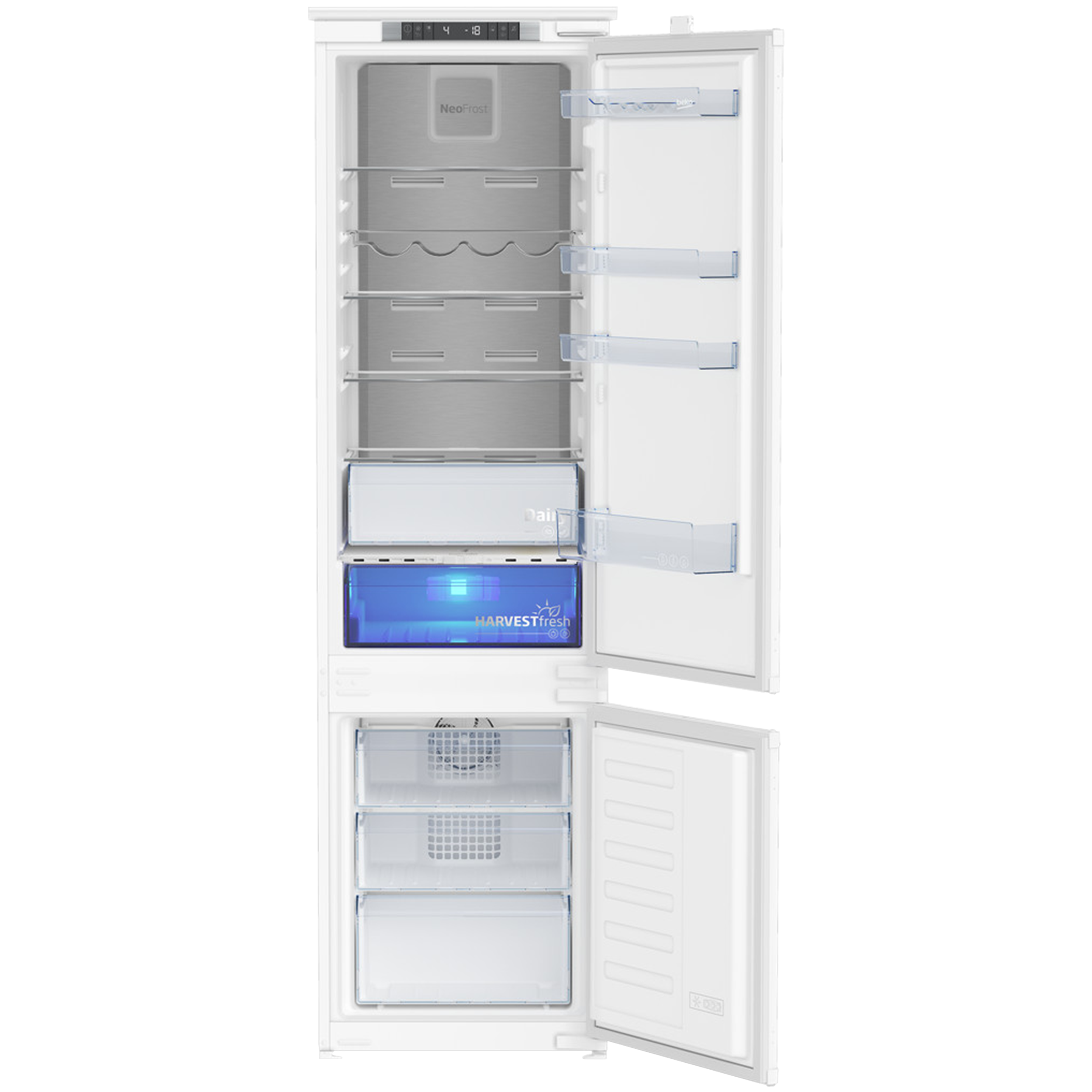 Lodówka do zabudowy BCNA 306E4ZSN Beko