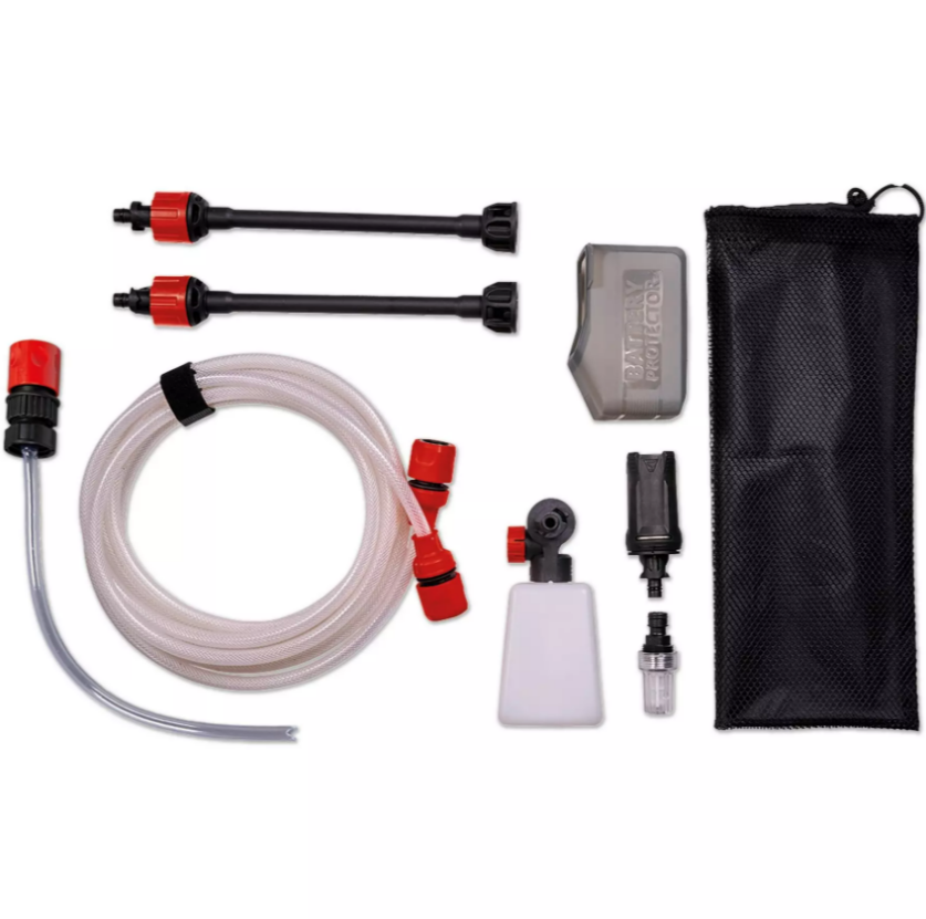 Pistola limpiadora a presión con batería hypresso 18/24-1 de einhell bares de presión