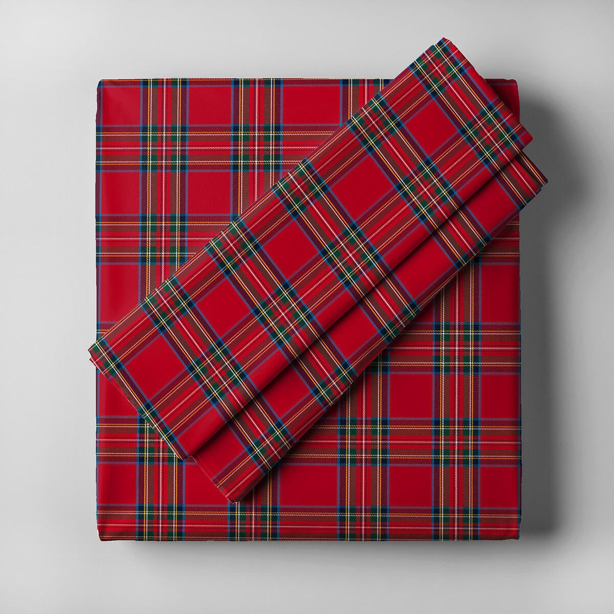 Copripiumone singolo Clan rosso in cotone 200 cm - 2