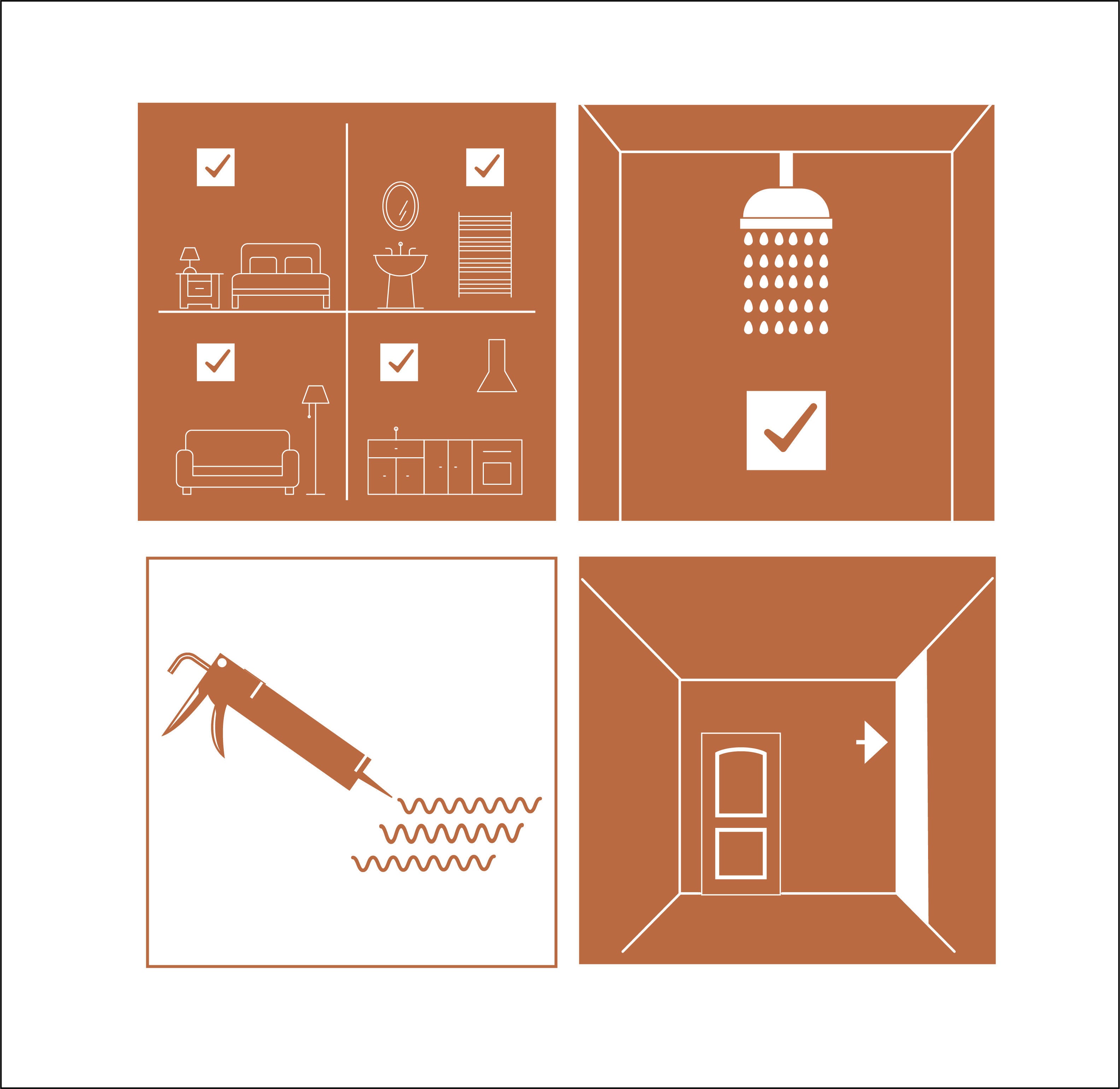 Dalle murale PVC effet terrazzo RENOWALL ARTENS, L.70 x l.40 cm, Ep.4.2 mm - 5