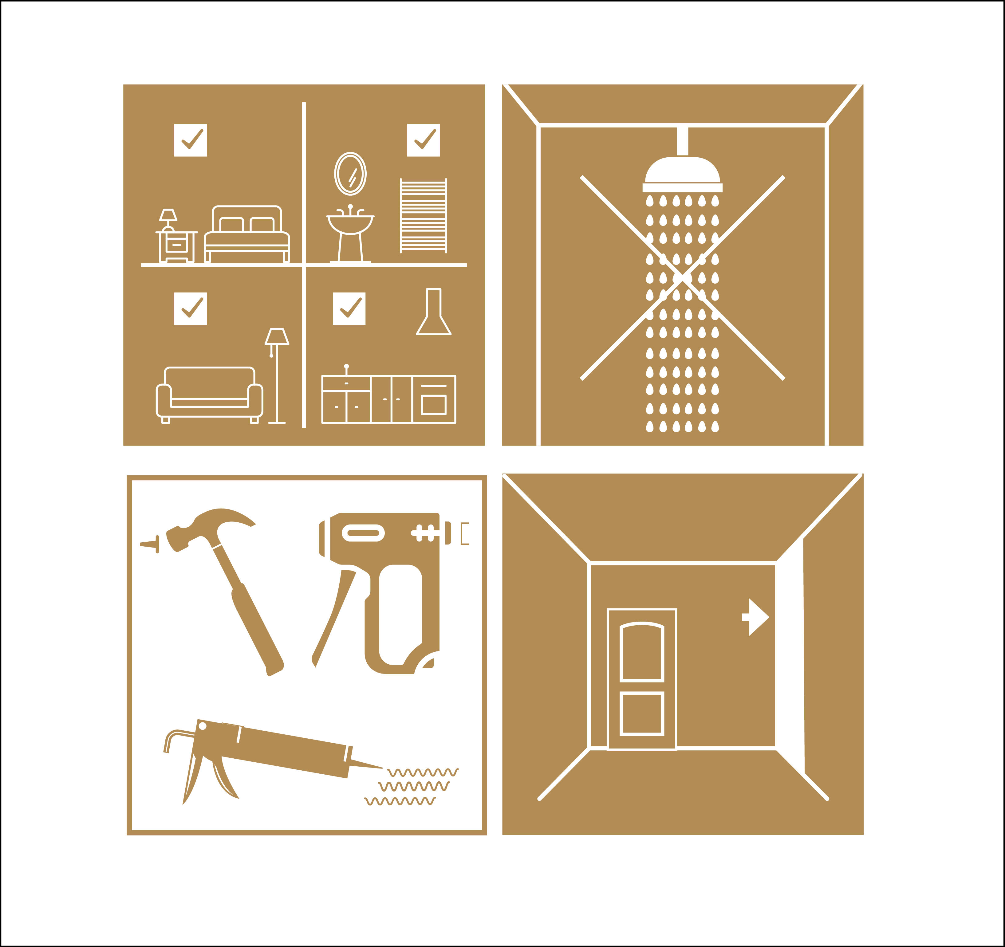 Revestimento de parede em PVC 260x37,5cm ARTENS Madeira - 6