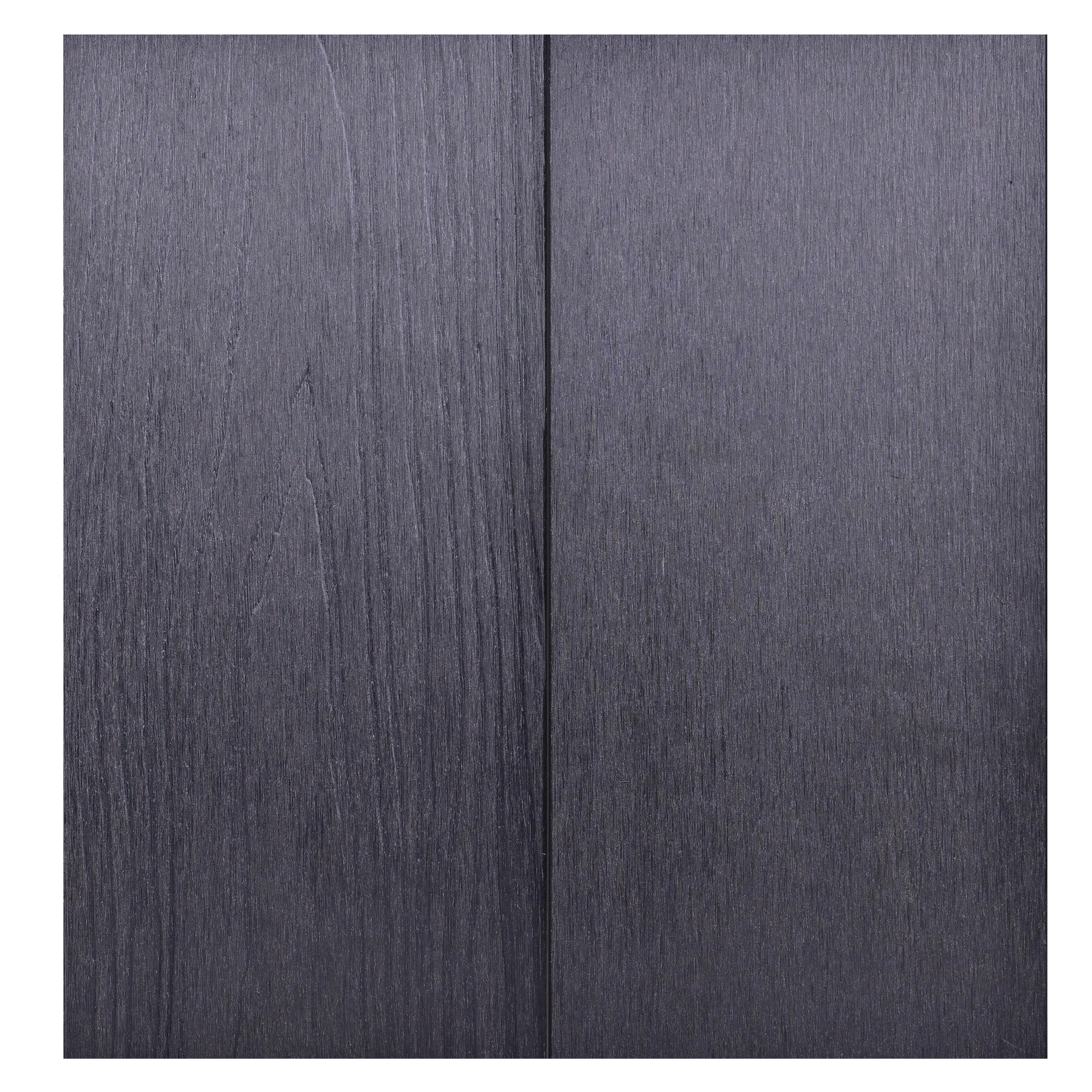 Listone con fissaggio a clip da esterno in composito di legno e plastica (wpc) effetto legno pioppo antracite L 240 x L 14.2 cm x Sp. 22 mm Himya - 12