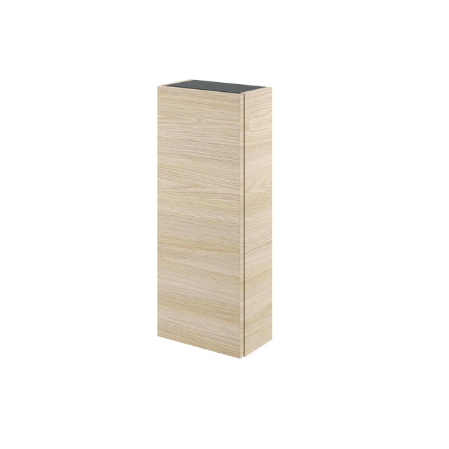 Colonne 1p, charnières droite l.30 x H.75 x P.17 cm effet chêne cashmere Neo