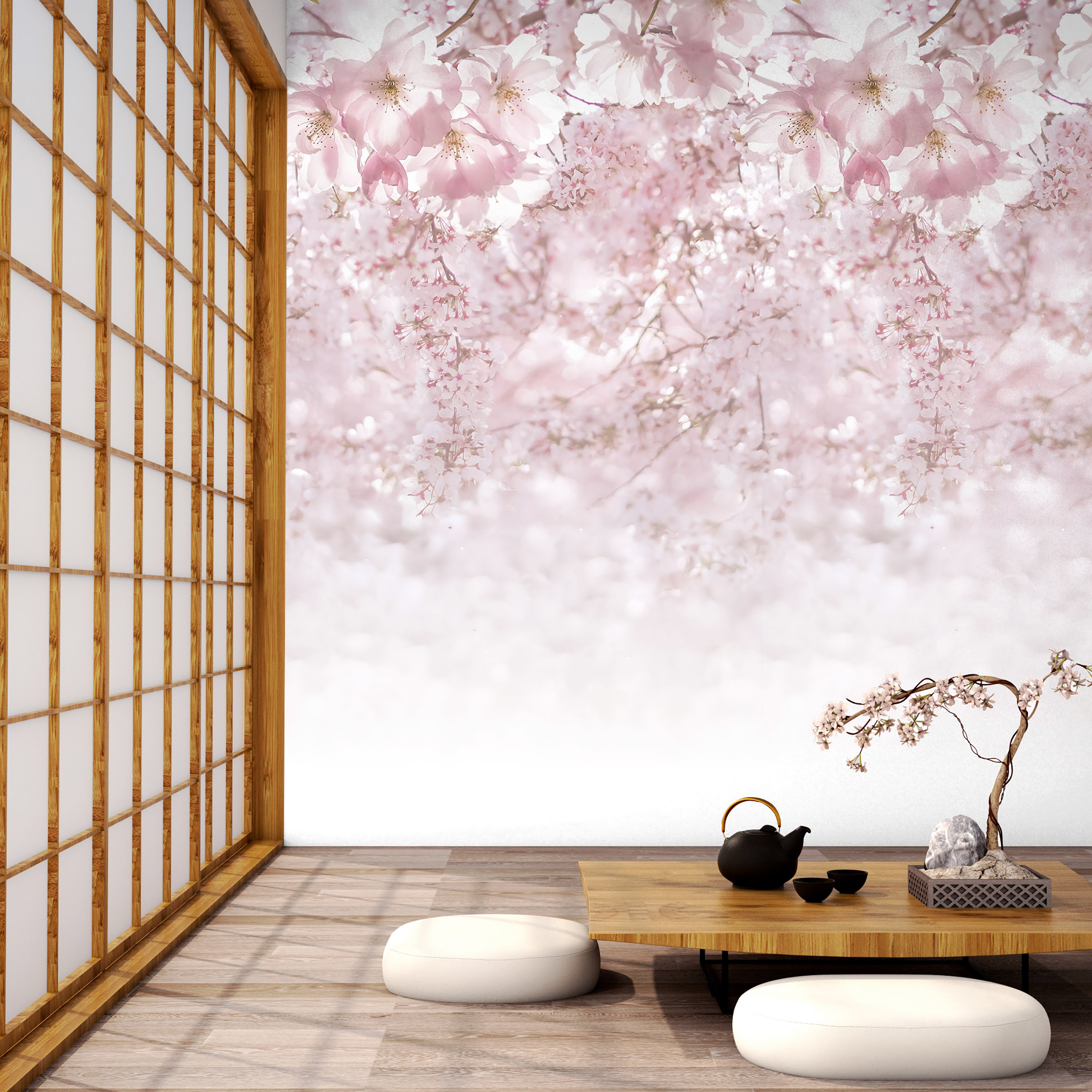 Tapeta panoramiczna Sakura 159 x 280 cm