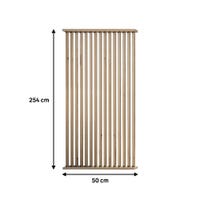 Separador De Ambiente Recortable Madera De Pino Lamas Giratorias Medida separador-de-ambiente-recortable-madera-de-pino-lamas-giratorias-medida