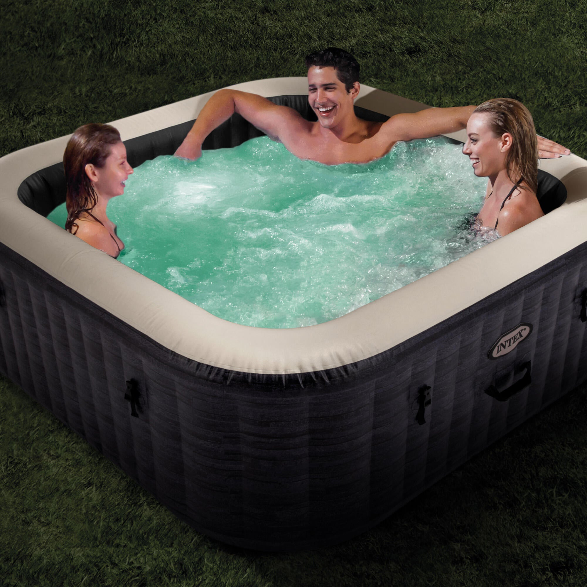 	
Spa nflável Greystron Delux 175x175x71 cm Intex - 15