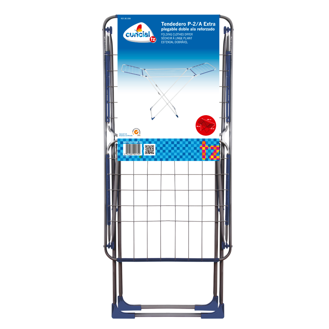 Tendedero Ropa Tendedero Plegable Con Alas Extra Vileda Tendedero