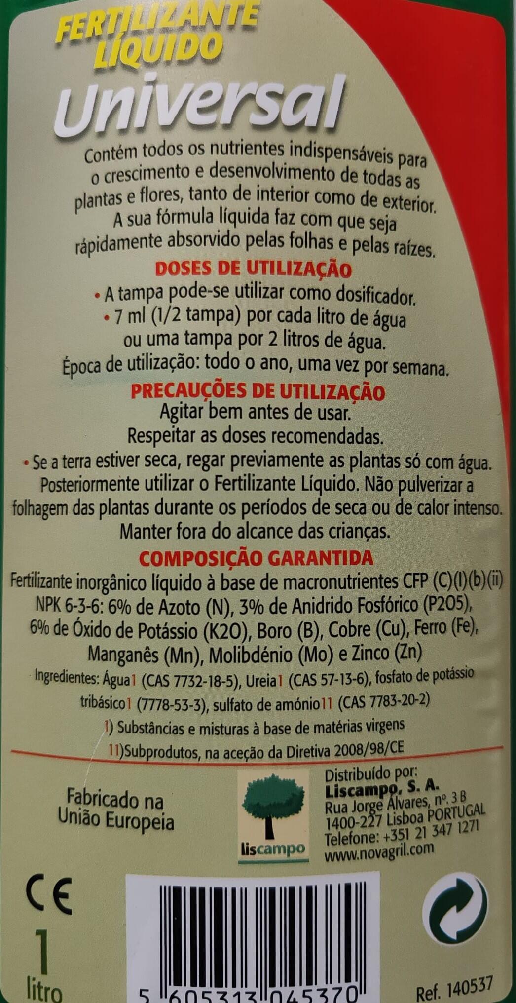 Adubo Líquido 1L SCOTTS Universal - 3