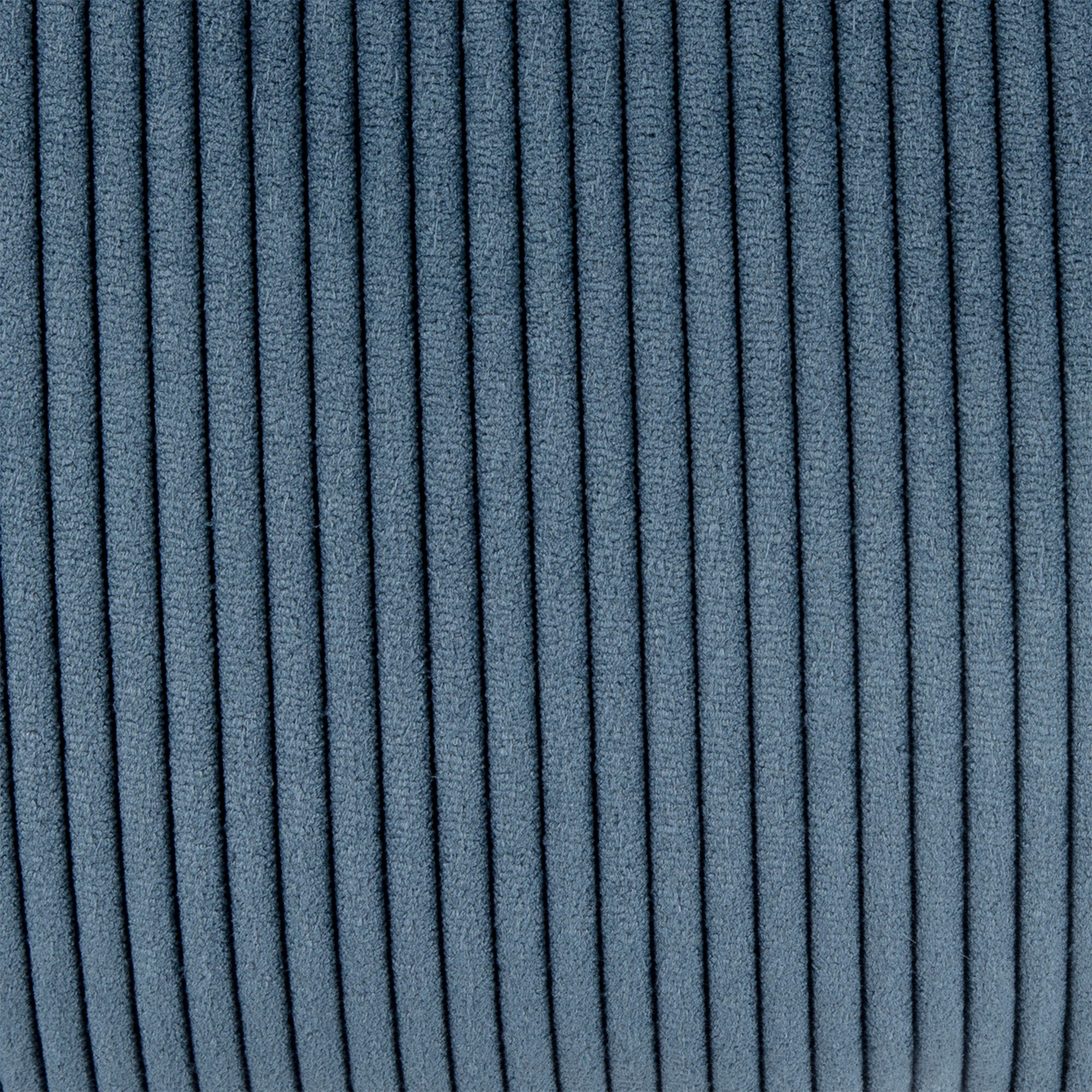 Cojín decorativo rectangular Elio pana poliéster liso azul 50x30cm - 4