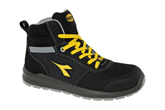 Scarpe antinfortunistiche alte unisex DIADORA UTILITY Speedy mid S3S n° 43 nero