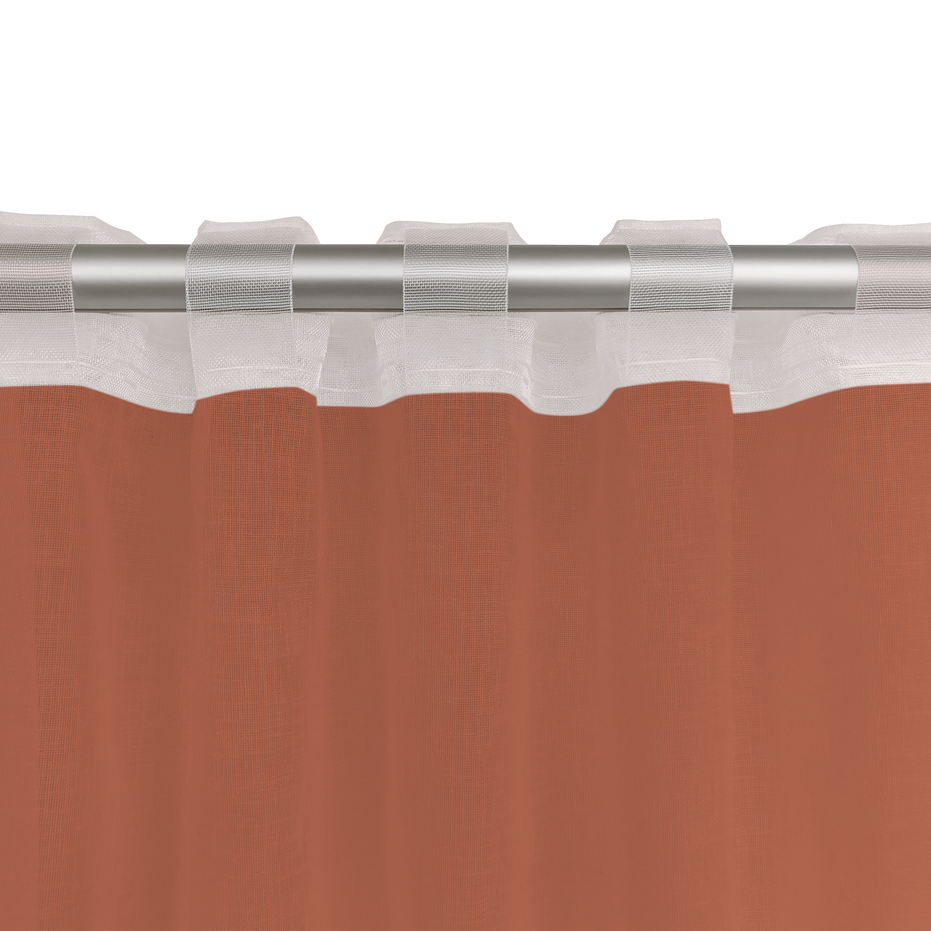Cortinado fita e/ou presilha Zadig 200x280cm cotta Inspire - 7