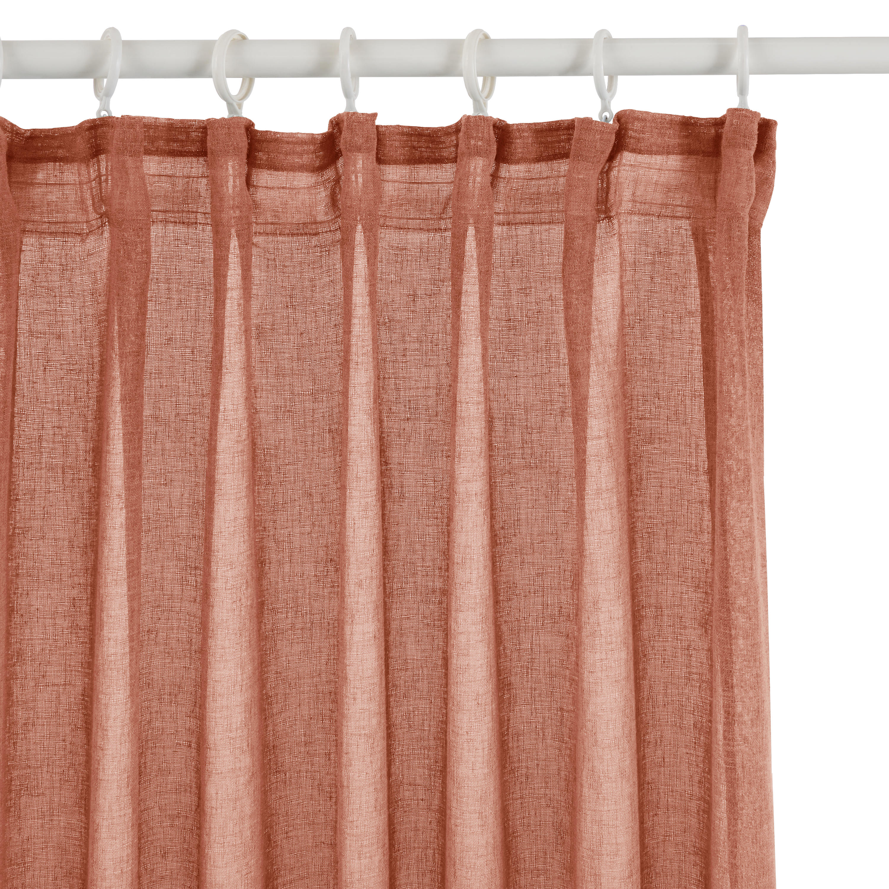 Cortinado fita e/ou presilha Zadig 200x280cm cotta Inspire - 6