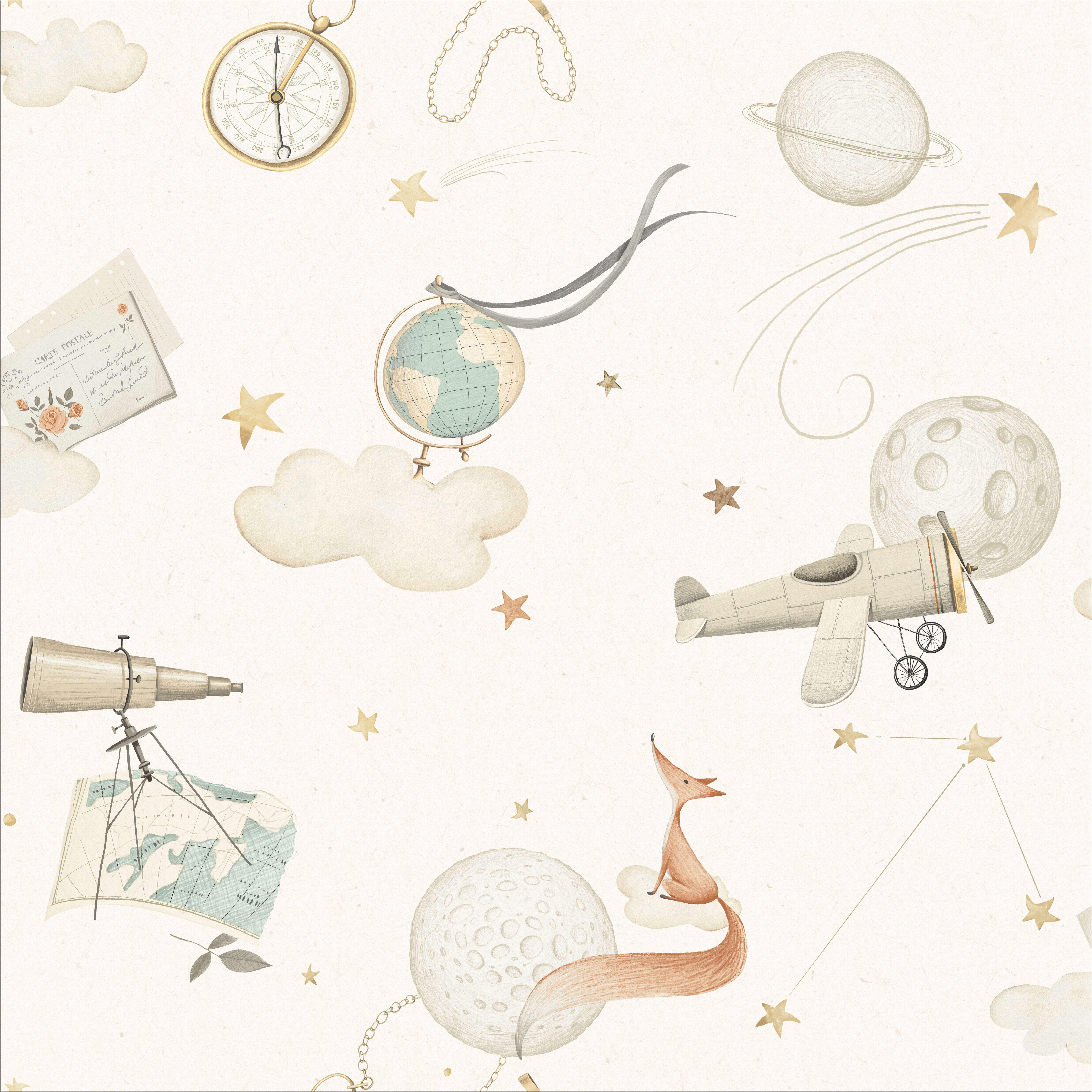 Tapeta dziecięca Kids Dreaming Fox winylowa na flizelinie - 7