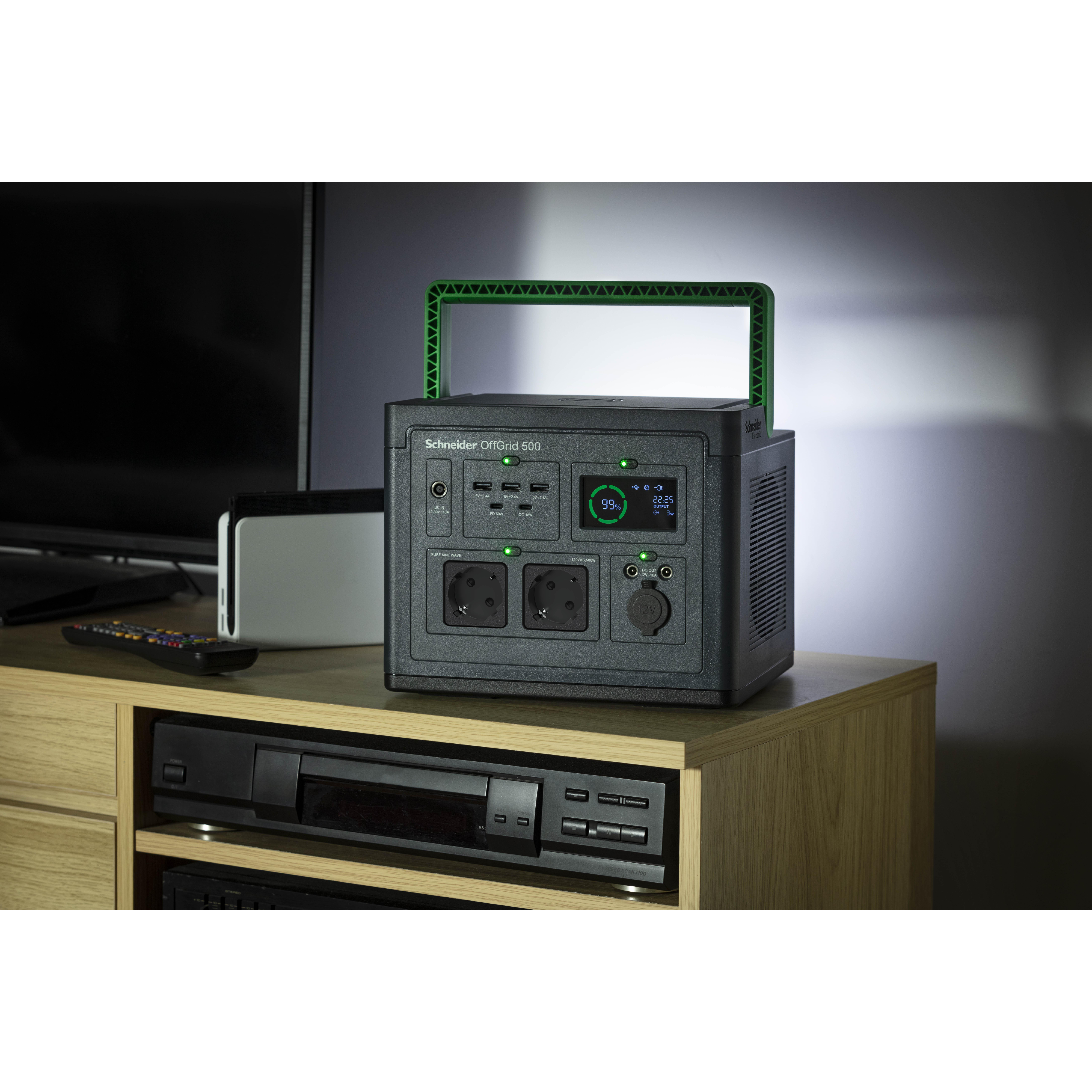 Bateria  Schneider OffGrid 500 517wh LI - 10