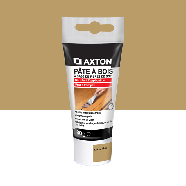 Pâte à bois AXTON chêne clair 60 g