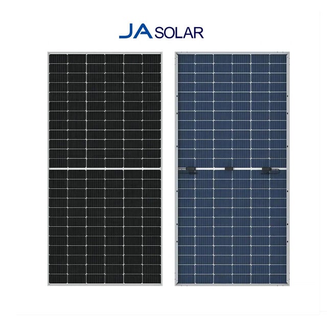 Modulo solar FV JA SOLAR bifacial N-TYPE 600W